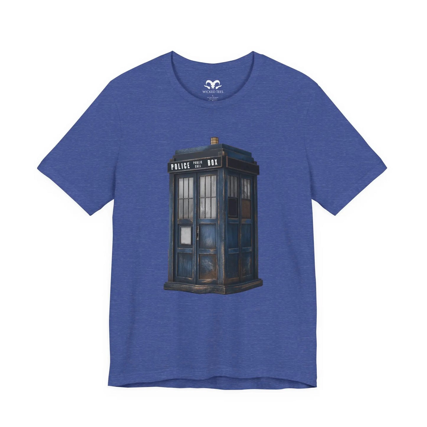 Doctor Who TARDIS Men's Short Sleeve Tee - Wicked Tees