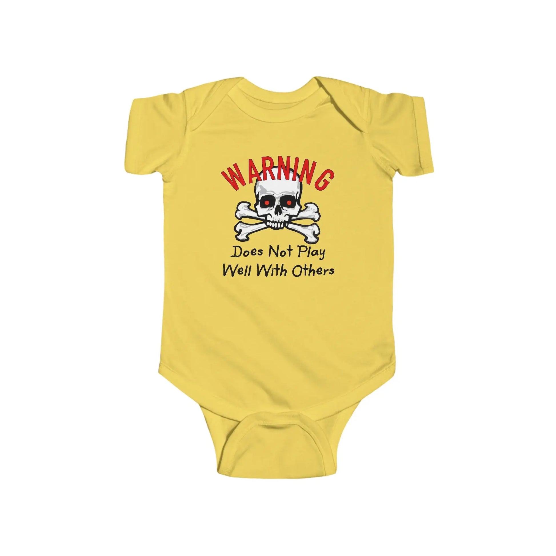 Does Not Play Well With Others Infant Bodysuit - Wicked Tees