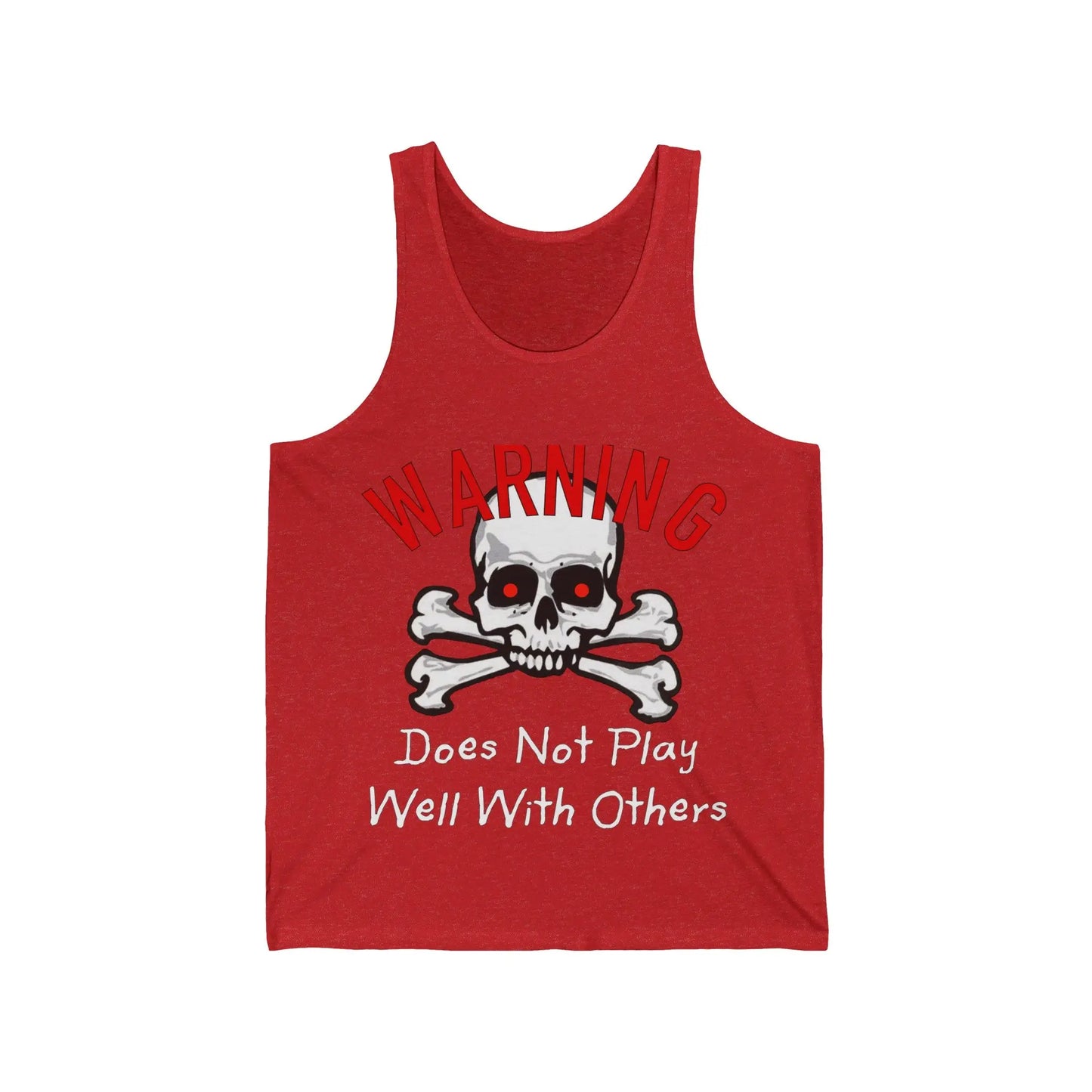 Does Not Play Well With Others Men's Tank - Wicked Tees