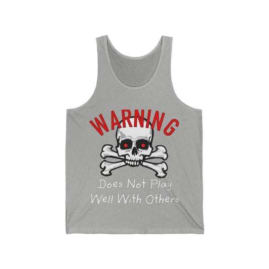 Does Not Play Well With Others Men's Tank - Wicked Tees