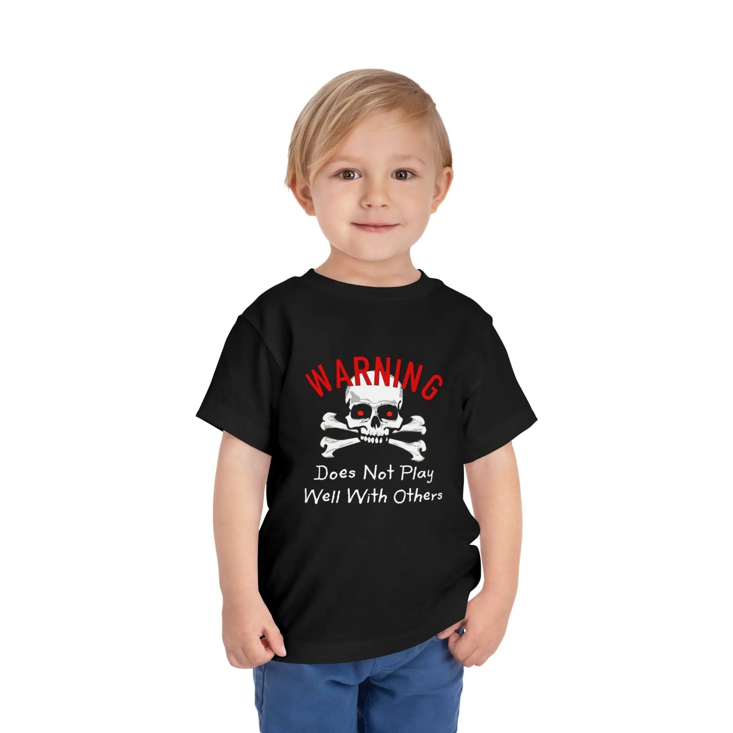 Does Not Play Well With Others Toddler Tee - Wicked Tees