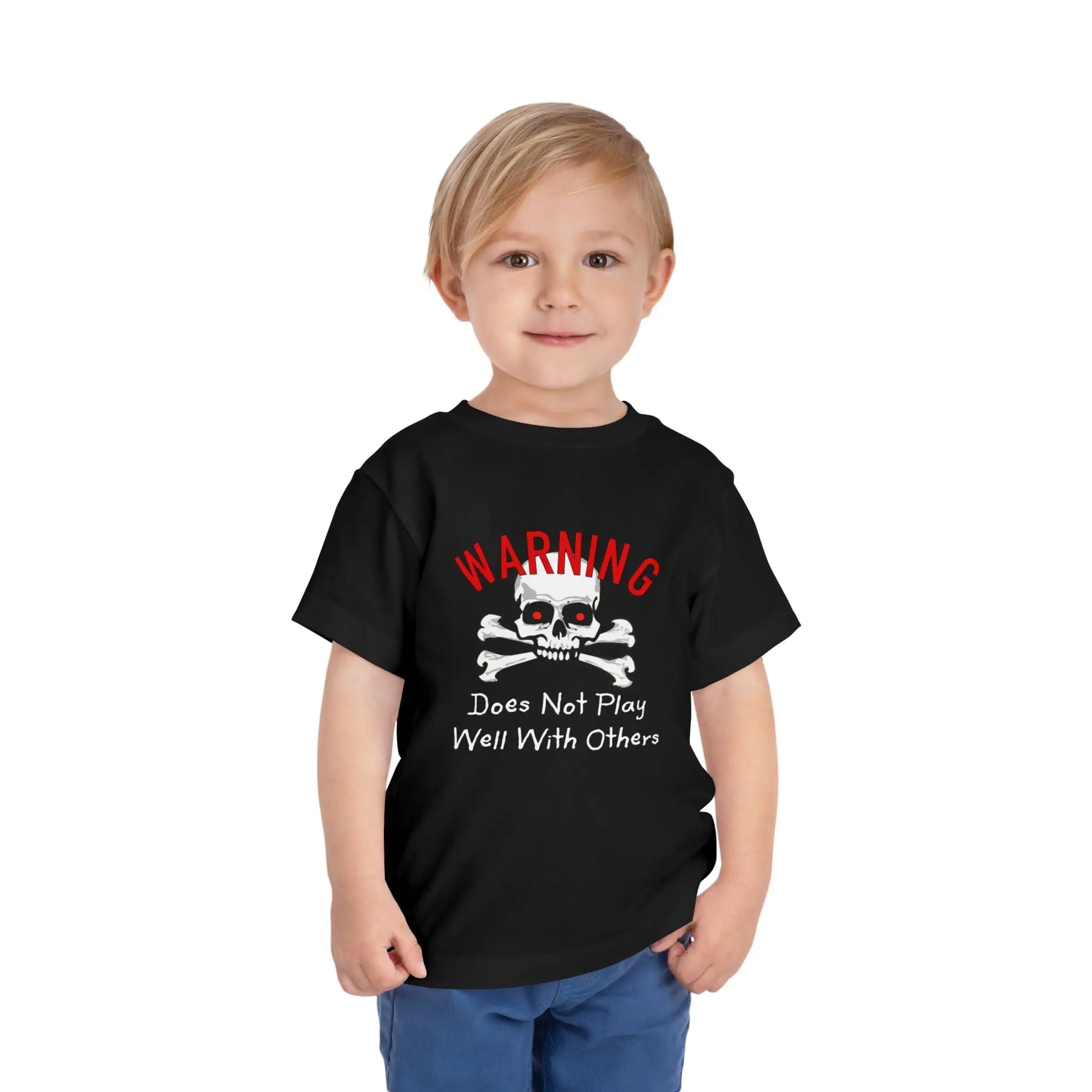 Does Not Play Well With Others Toddler Tee - Wicked Tees