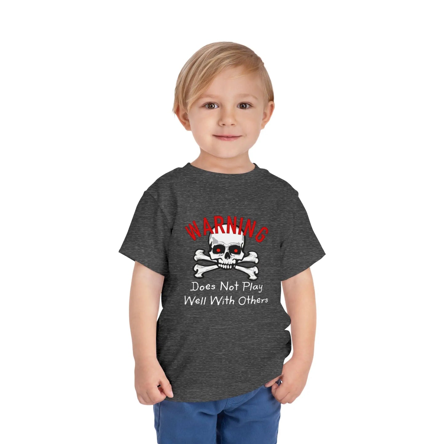 Does Not Play Well With Others Toddler Tee - Wicked Tees