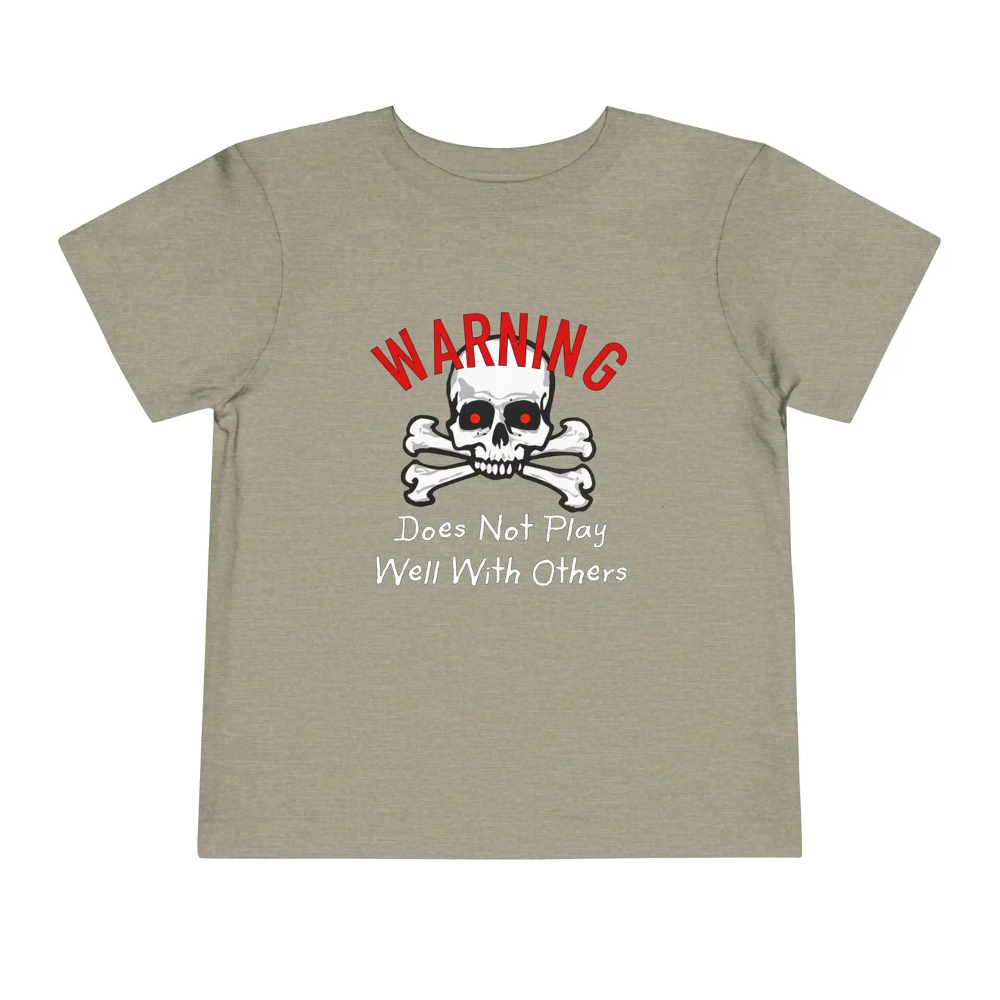 Does Not Play Well With Others Toddler Tee - Wicked Tees