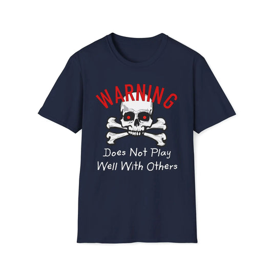 Does Not Play Well With Others Women's Tee - Wicked Tees