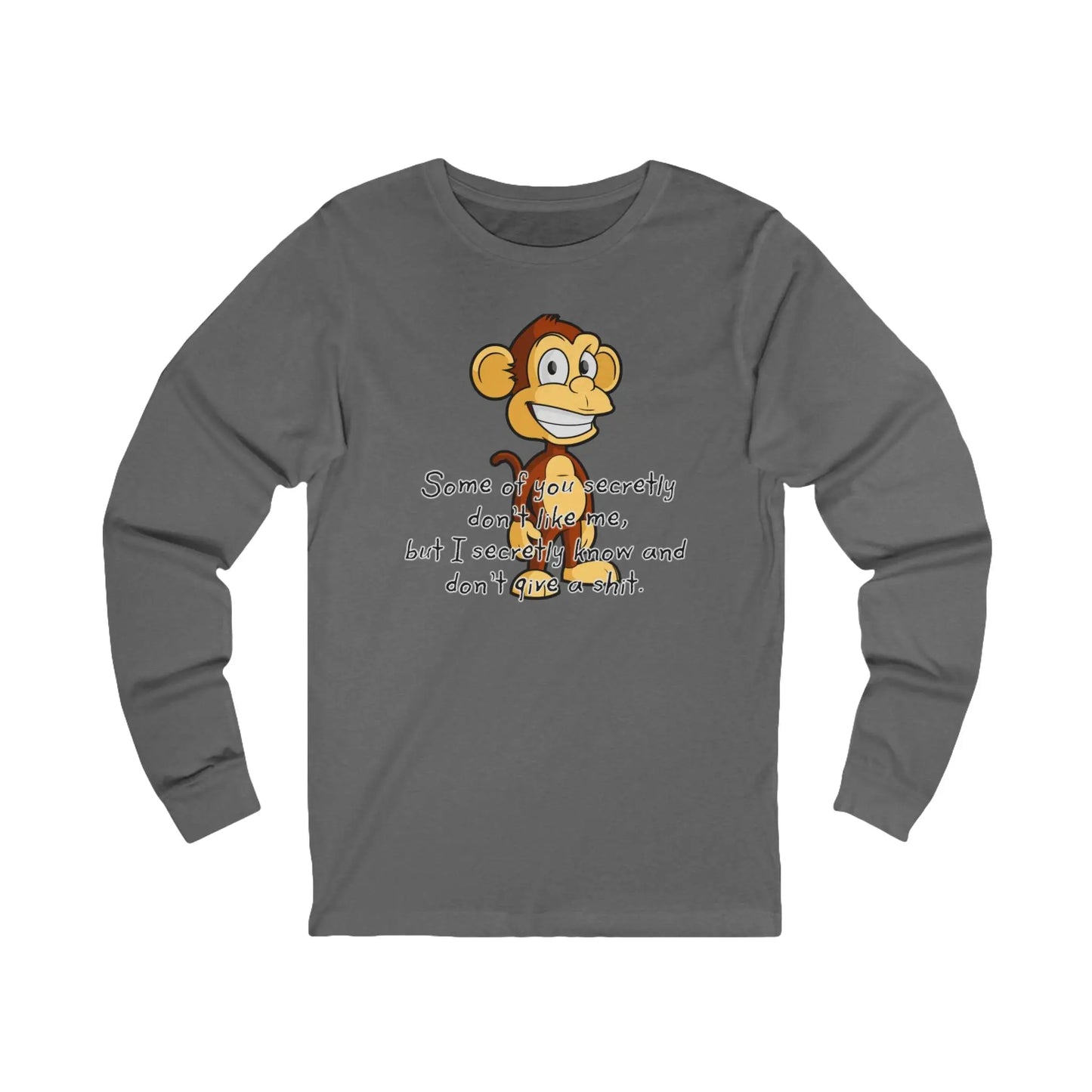 Don't Like Me Men's Long Sleeve Tee - Wicked Tees