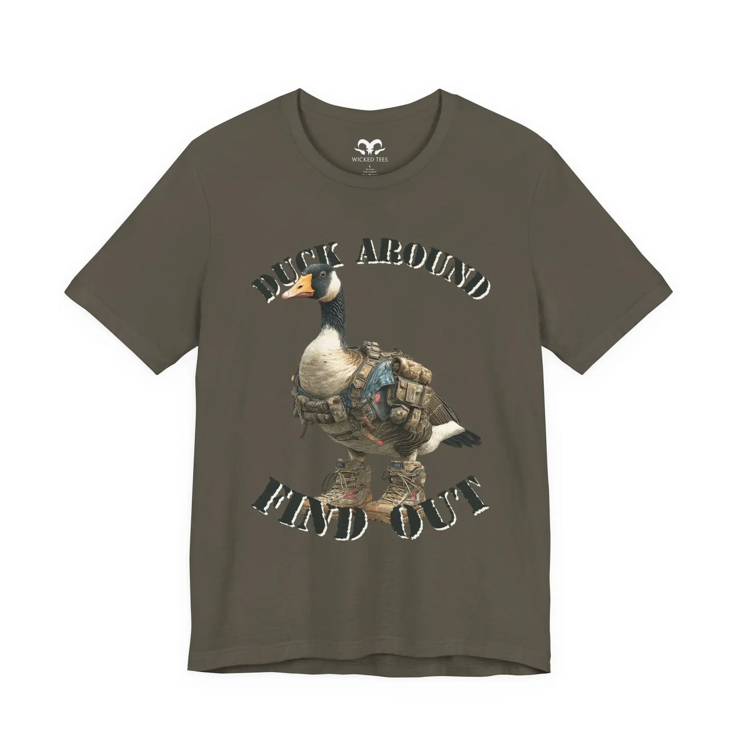Duck Around Find Out Men's Tee - Wicked Tees