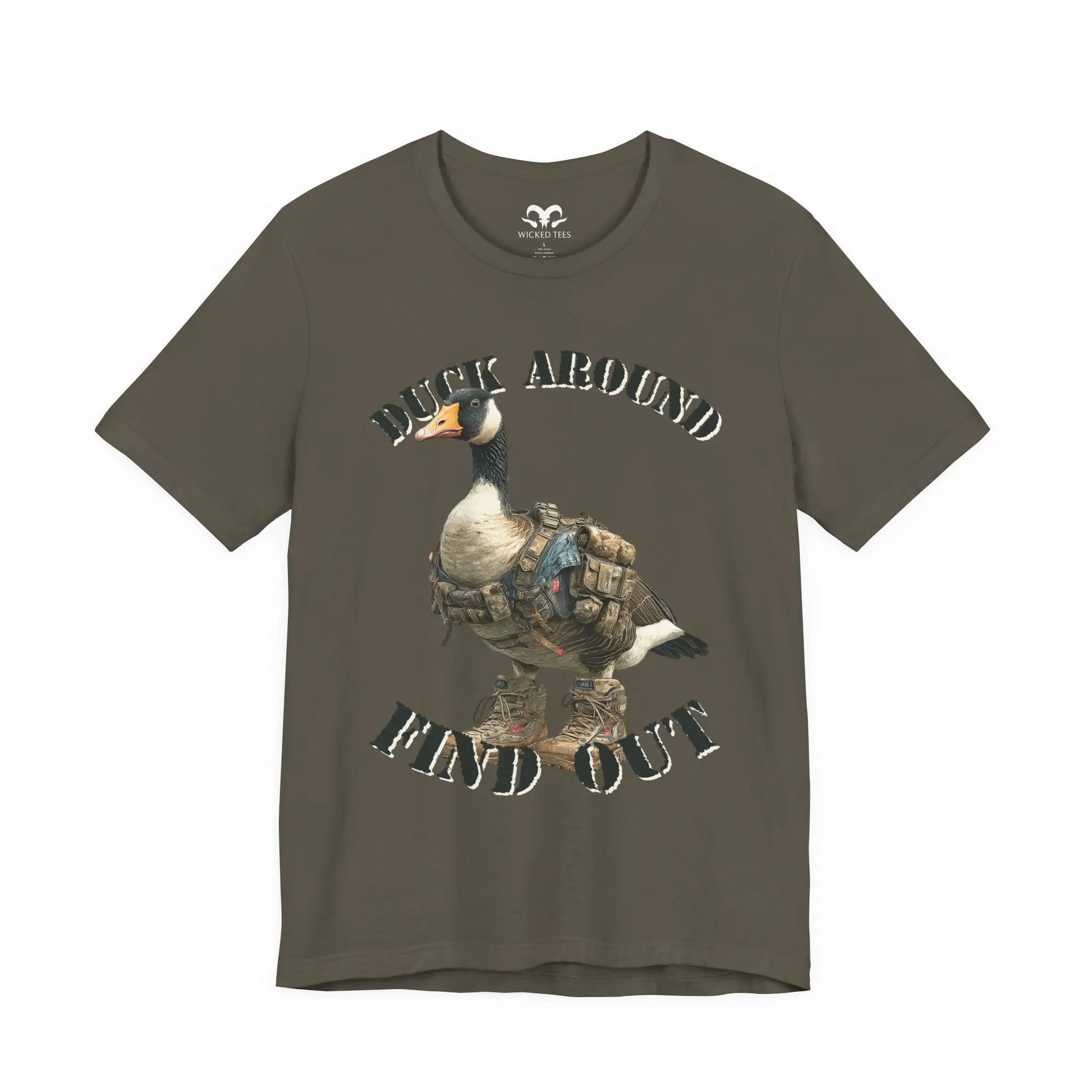 Duck Around Find Out Men's Tee - Wicked Tees