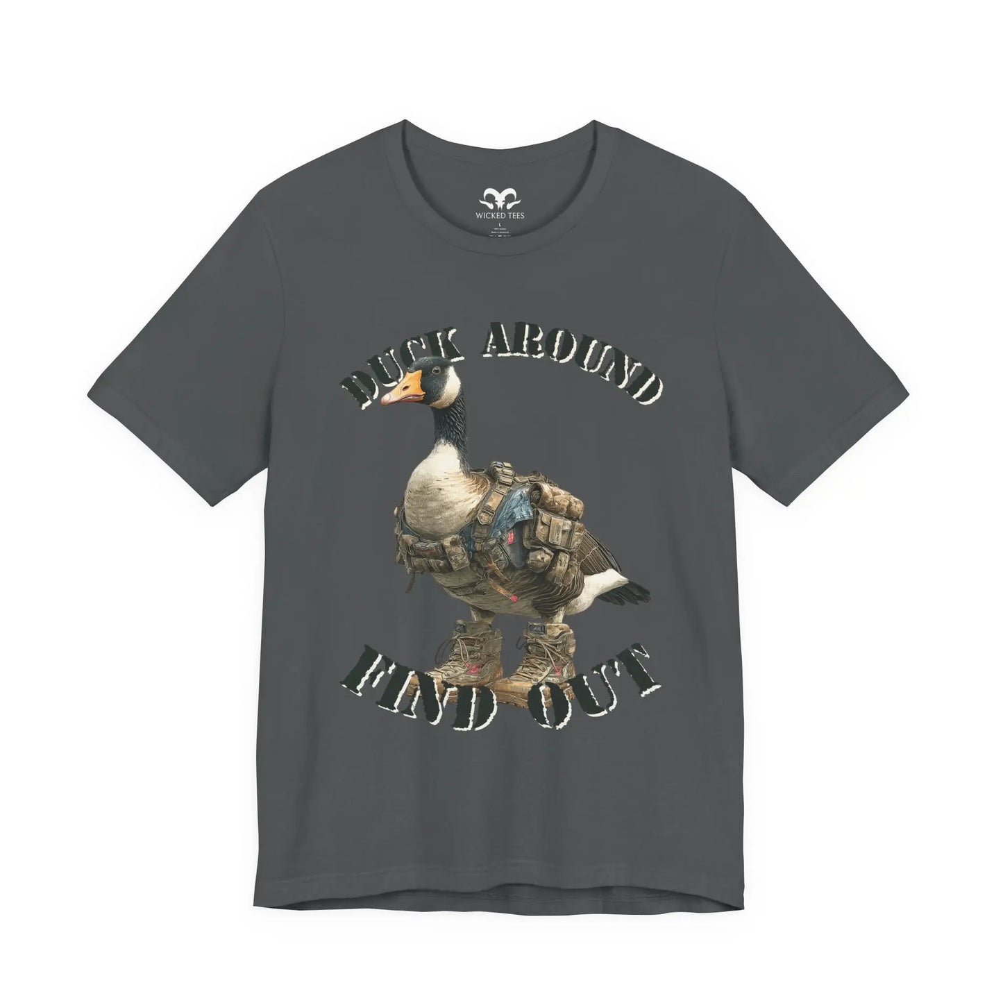 Duck Around Find Out Men's Tee - Wicked Tees