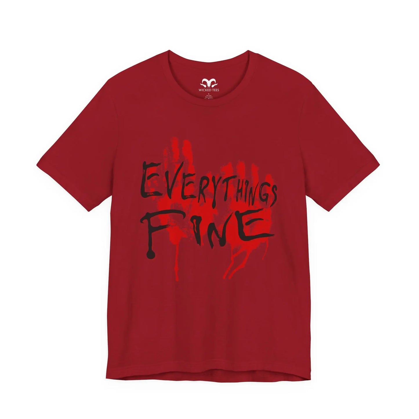 Everythings Fine Men's Tee - Wicked Tees