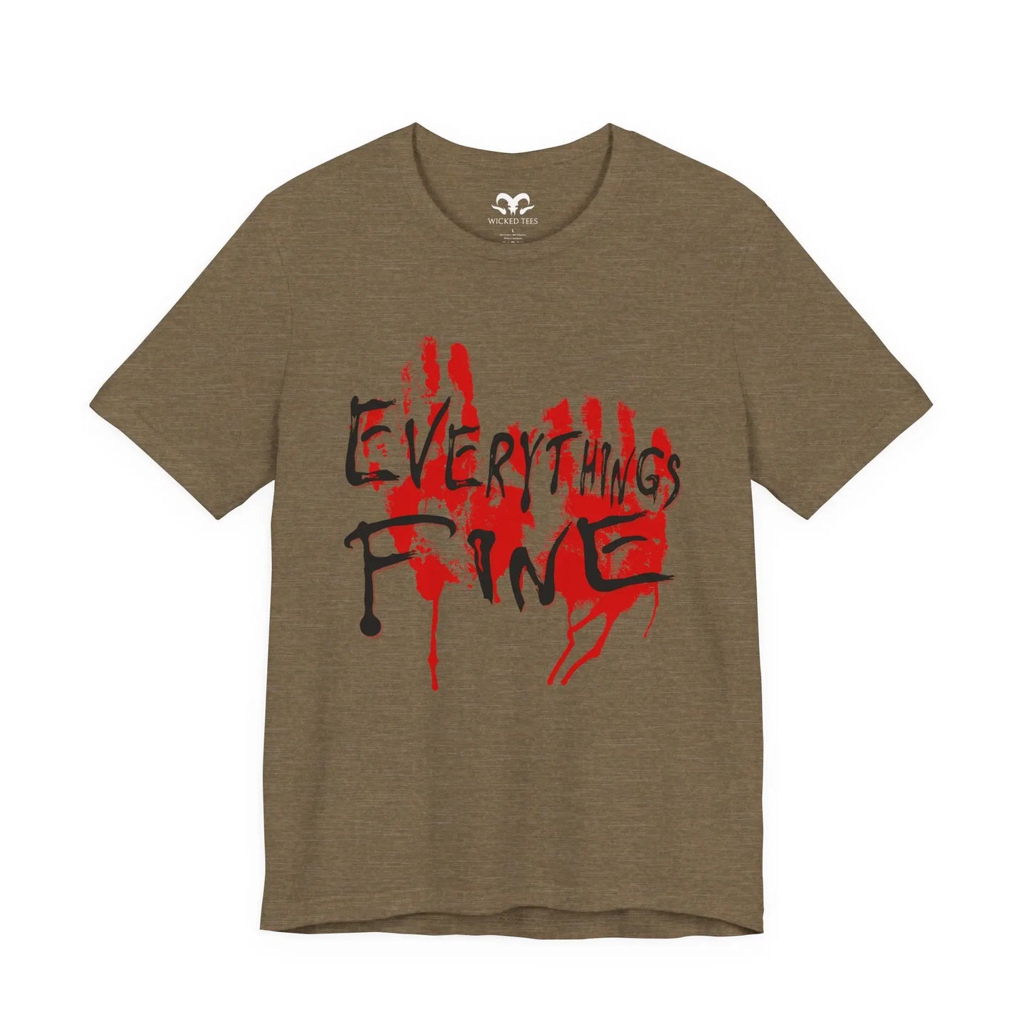 Everythings Fine Men's Tee - Wicked Tees