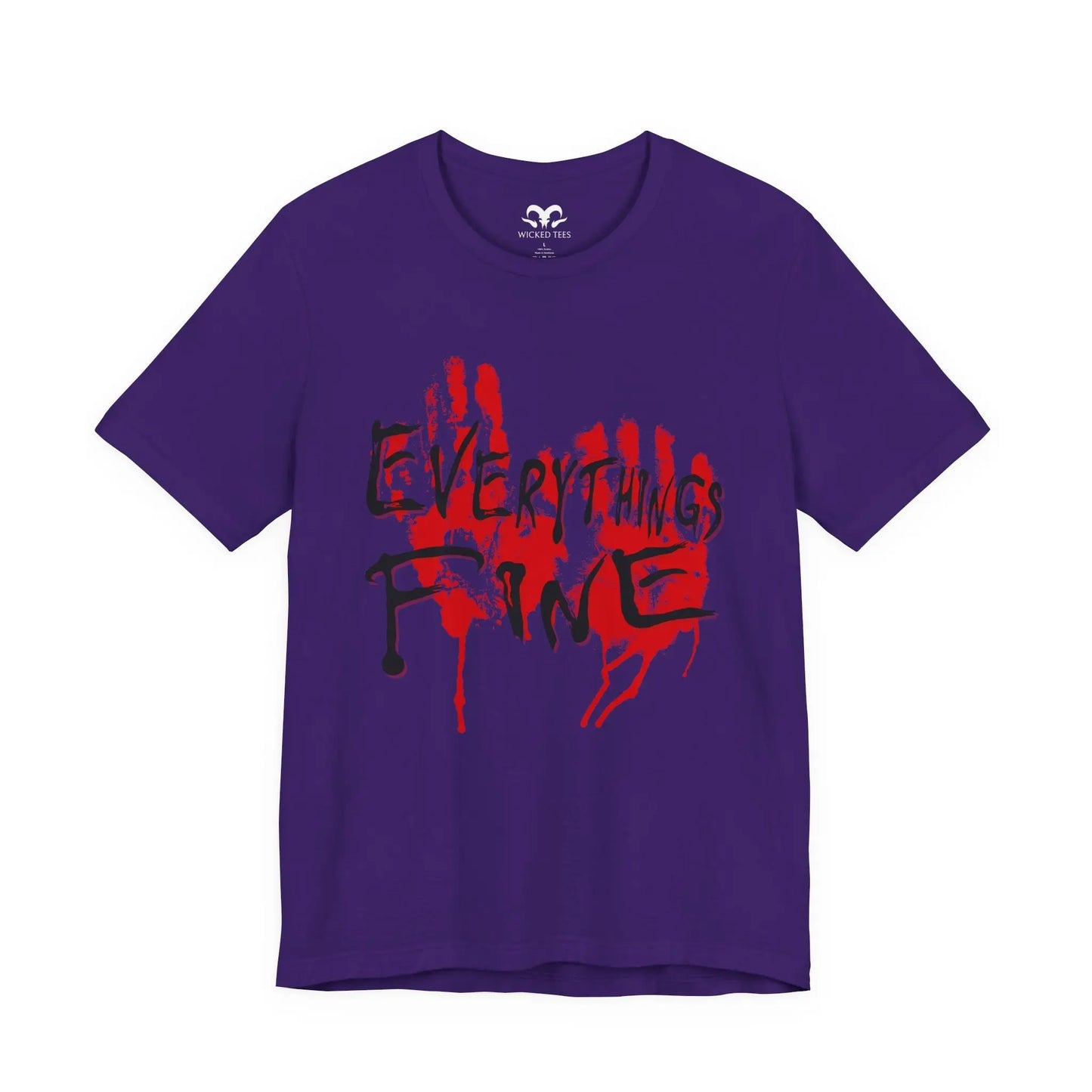 Everythings Fine Men's Tee - Wicked Tees