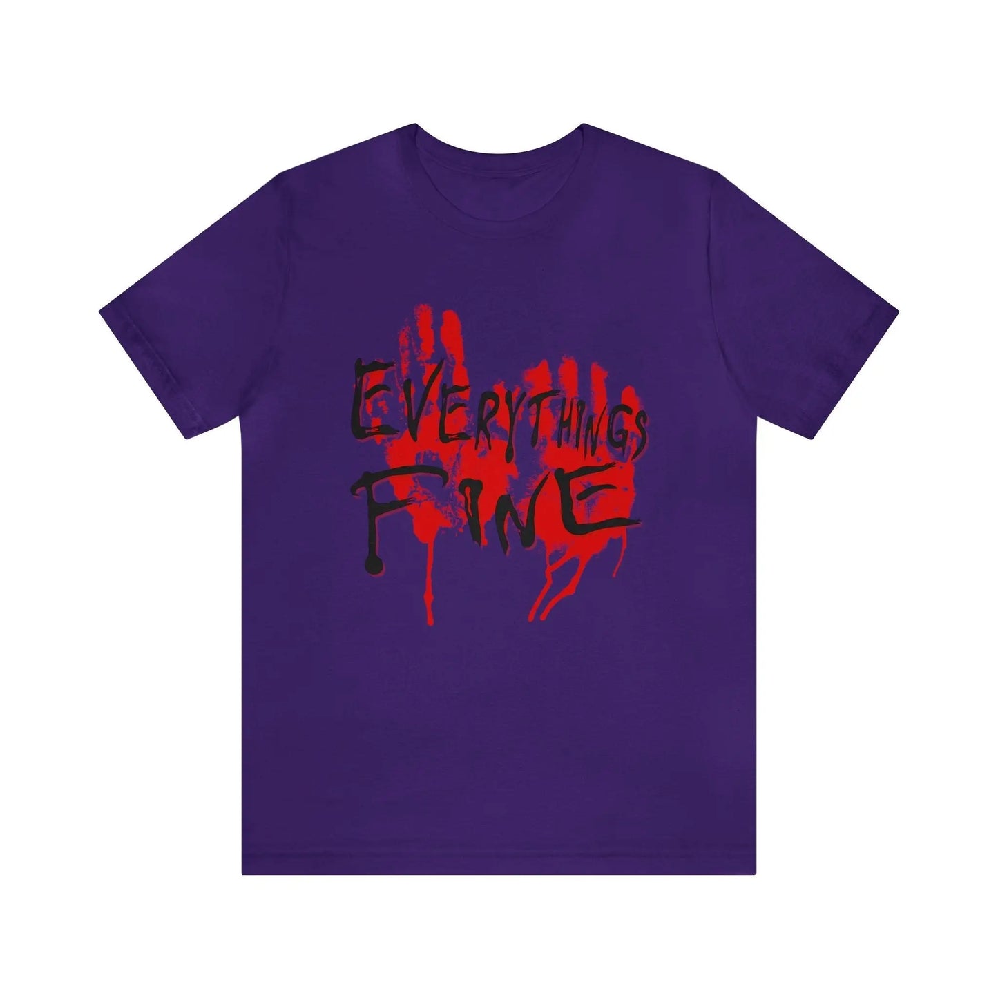 Everythings Fine Men's Tee - Wicked Tees