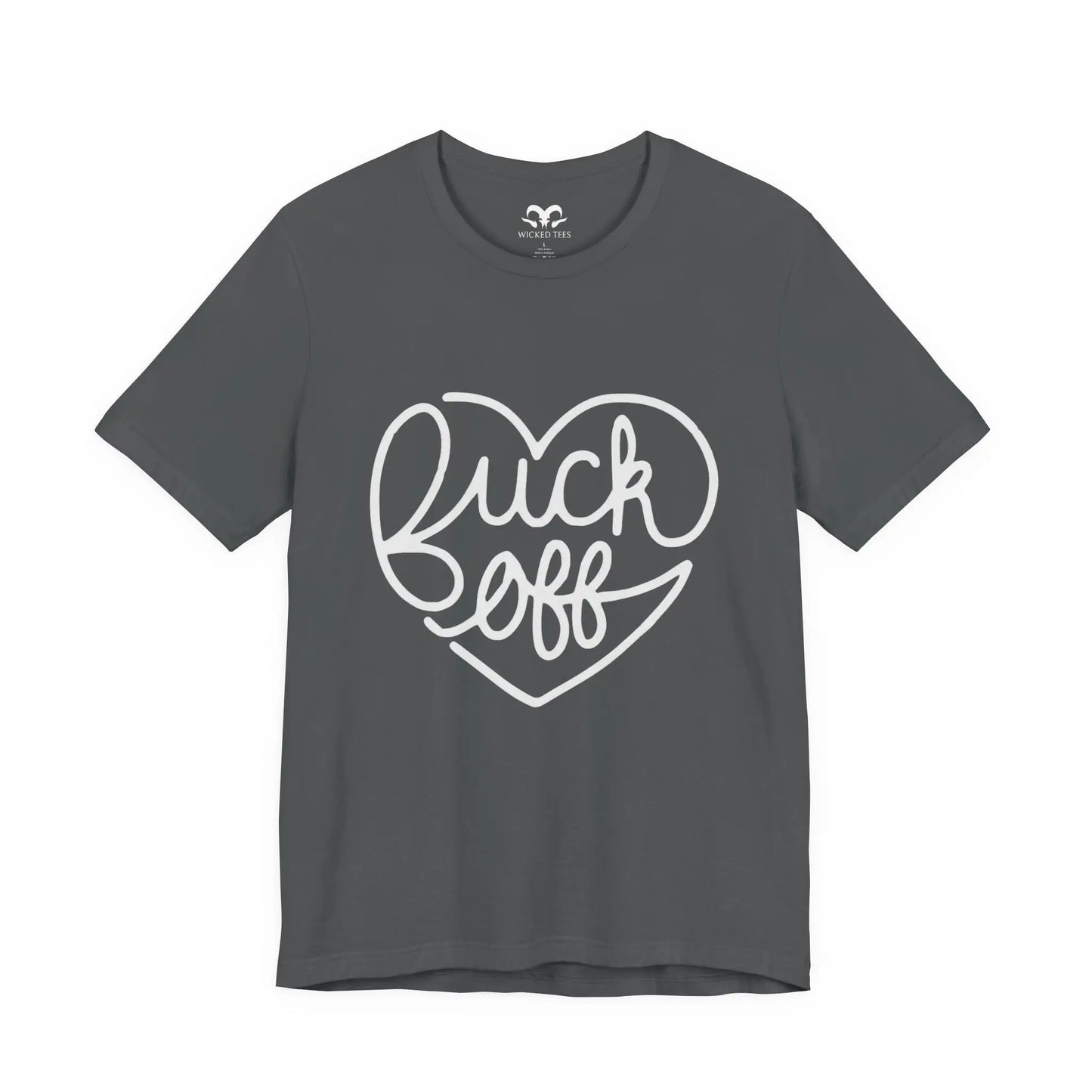 F Off Heart Women's Tee - Wicked Tees