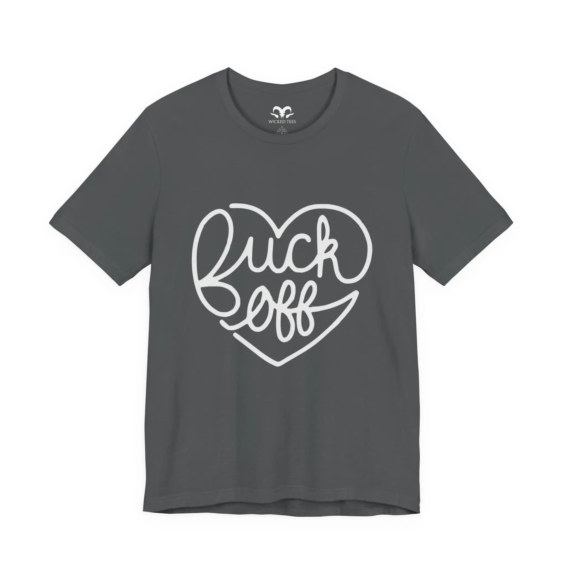 F Off Heart Women's Tee - Wicked Tees