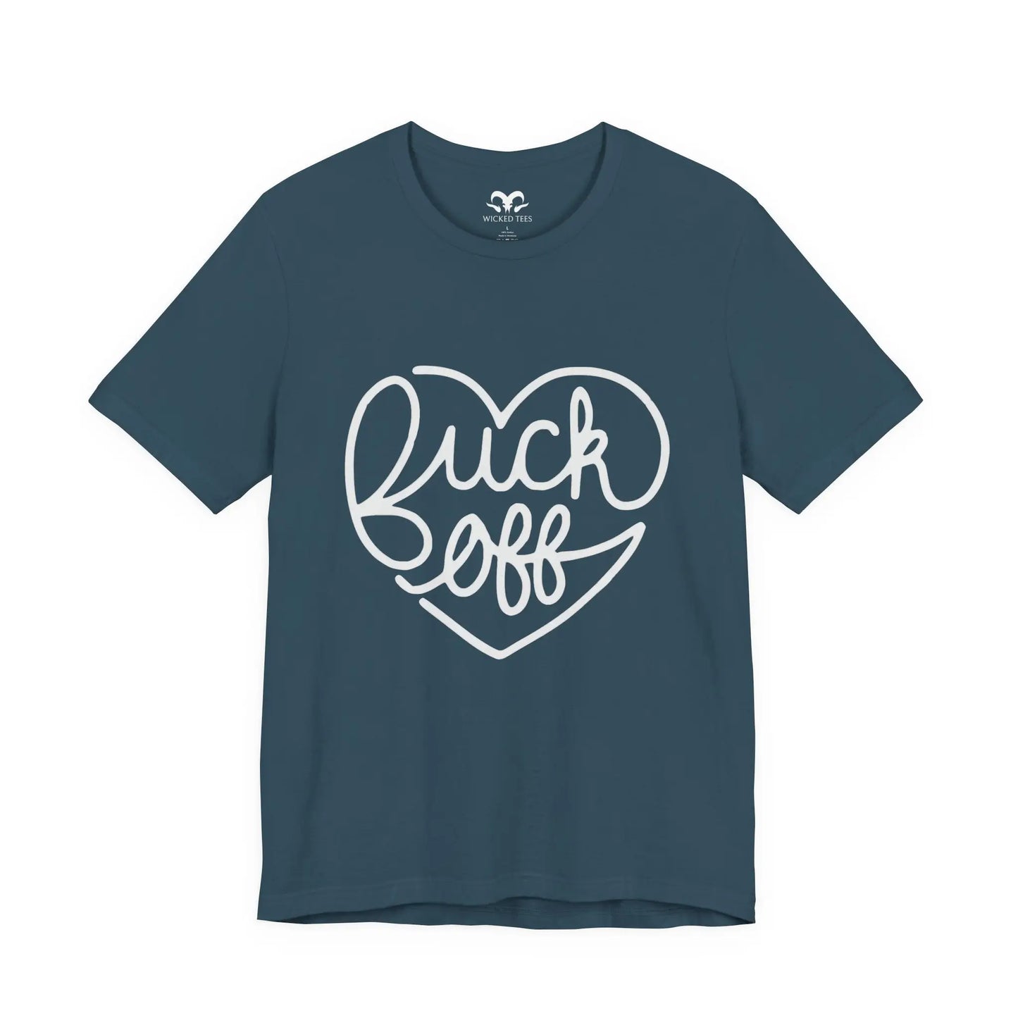 F Off Heart Women's Tee - Wicked Tees