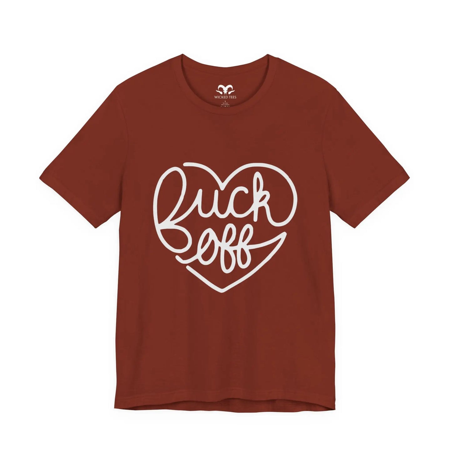 F Off Heart Women's Tee - Wicked Tees