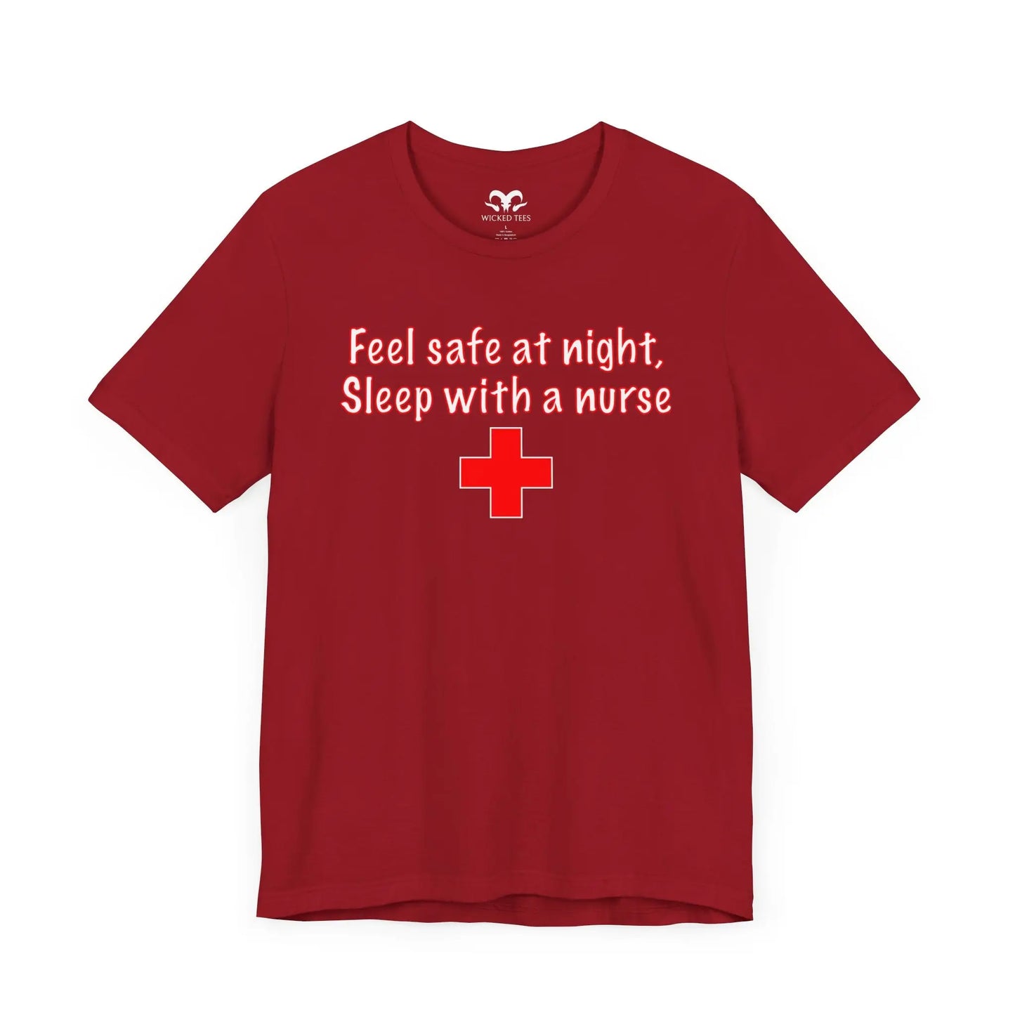 Feel Safe At Night Men's Short Sleeve Tee - Wicked Tees