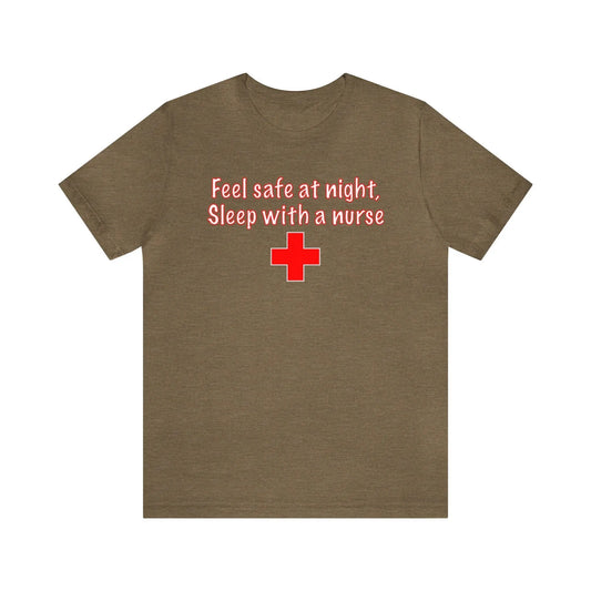 Feel Safe At Night Men's Short Sleeve Tee - Wicked Tees