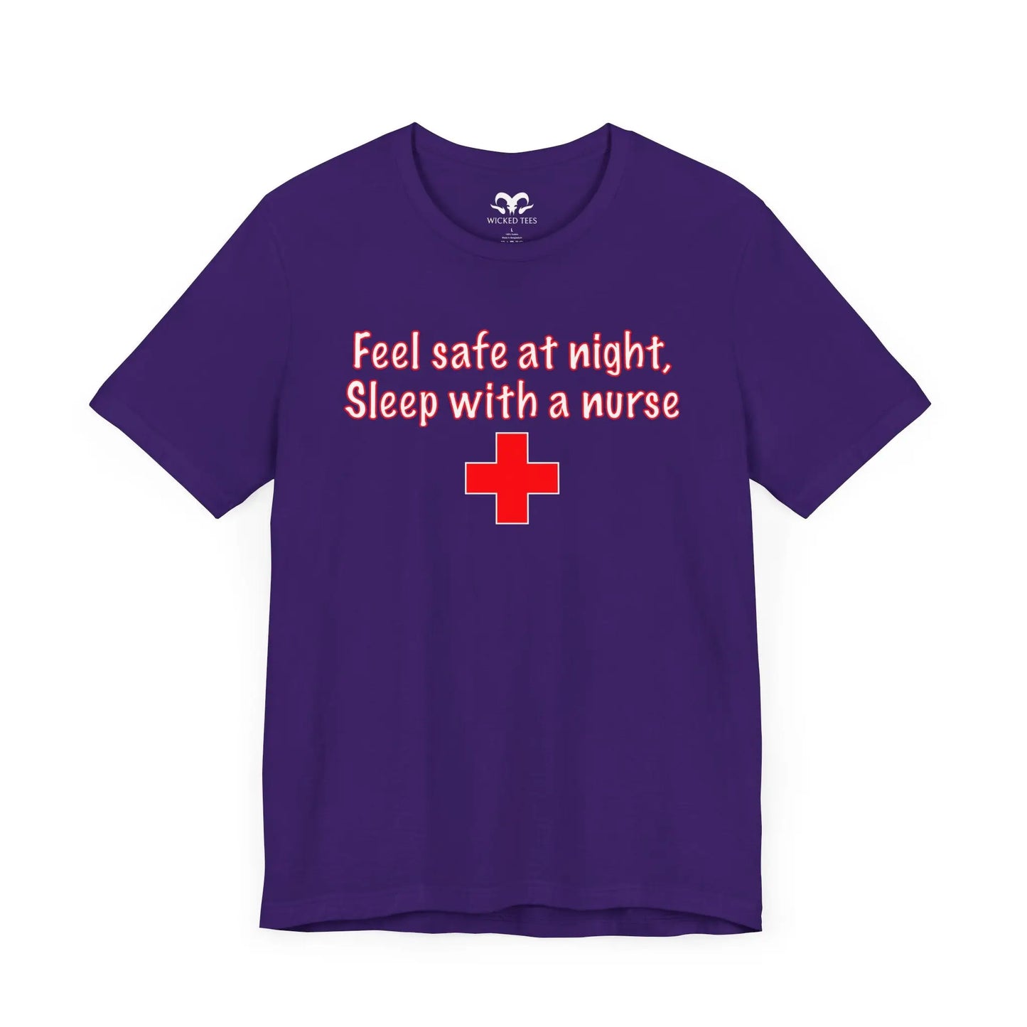 Feel Safe At Night Men's Short Sleeve Tee - Wicked Tees