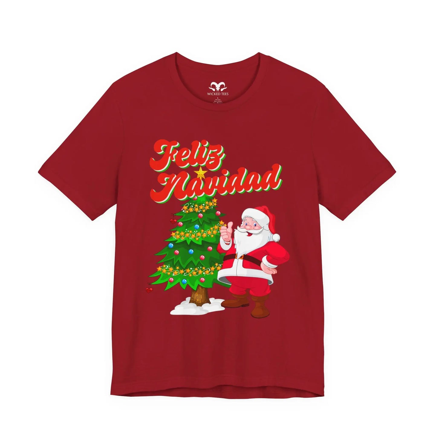 Feliz Navidad Tee - Wicked Tees