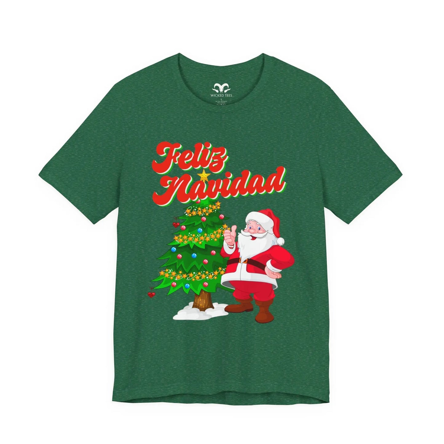 Feliz Navidad Tee - Wicked Tees