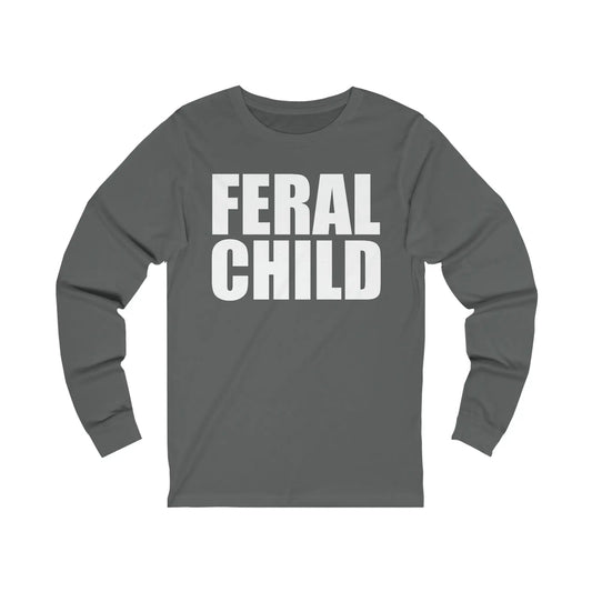 Feral Child Men's Long Sleeve Tee - Wicked Tees