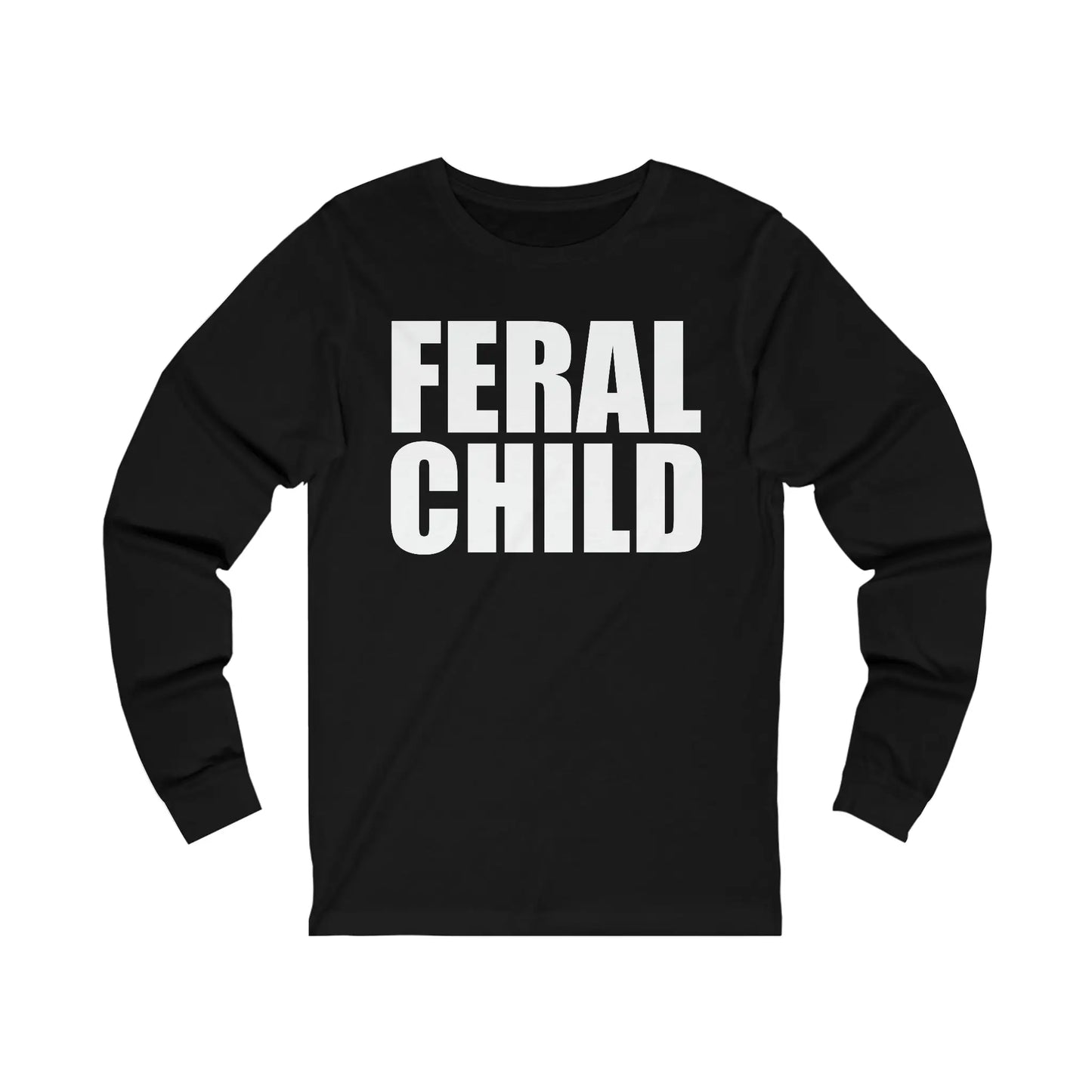 Feral Child Men's Long Sleeve Tee - Wicked Tees