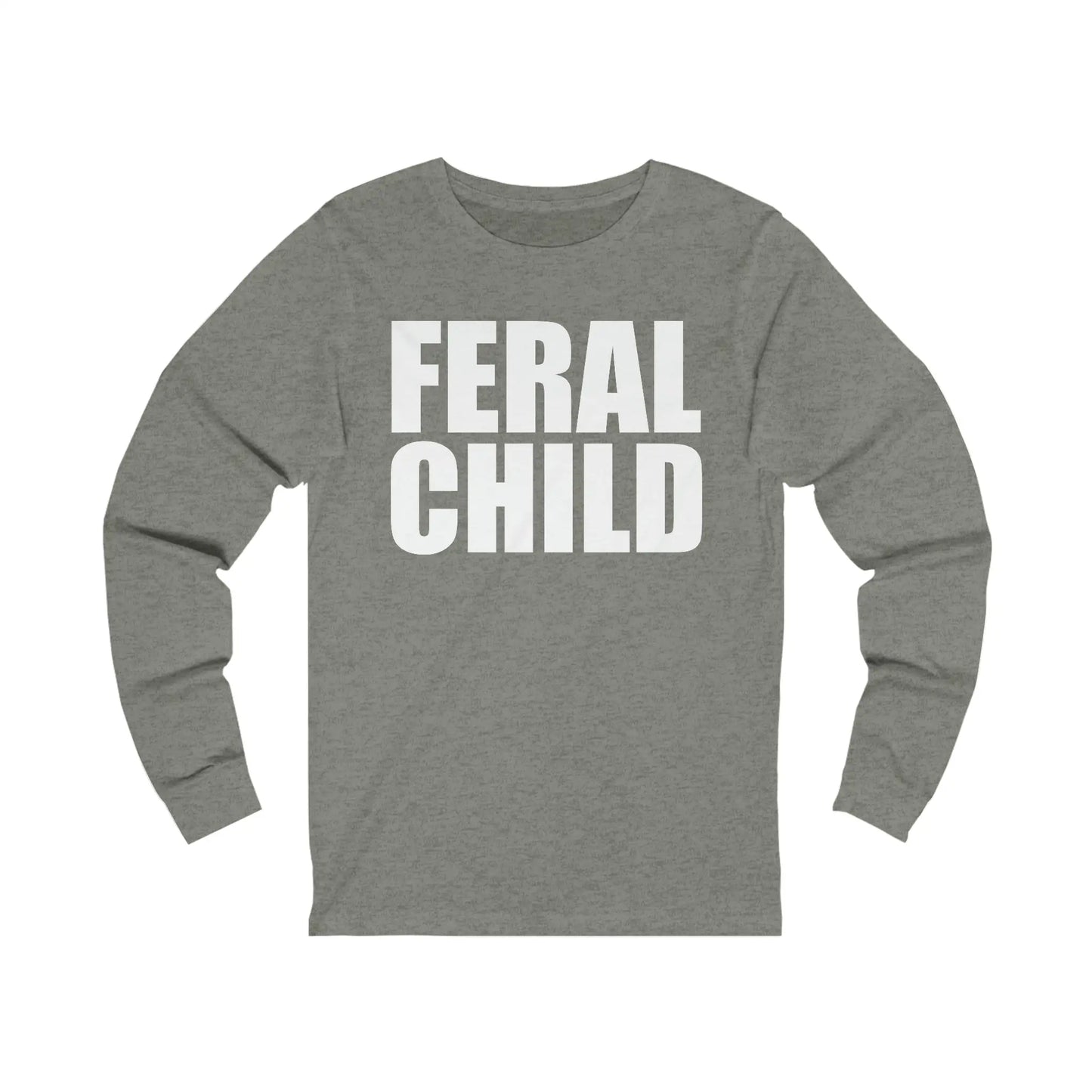 Feral Child Men's Long Sleeve Tee - Wicked Tees