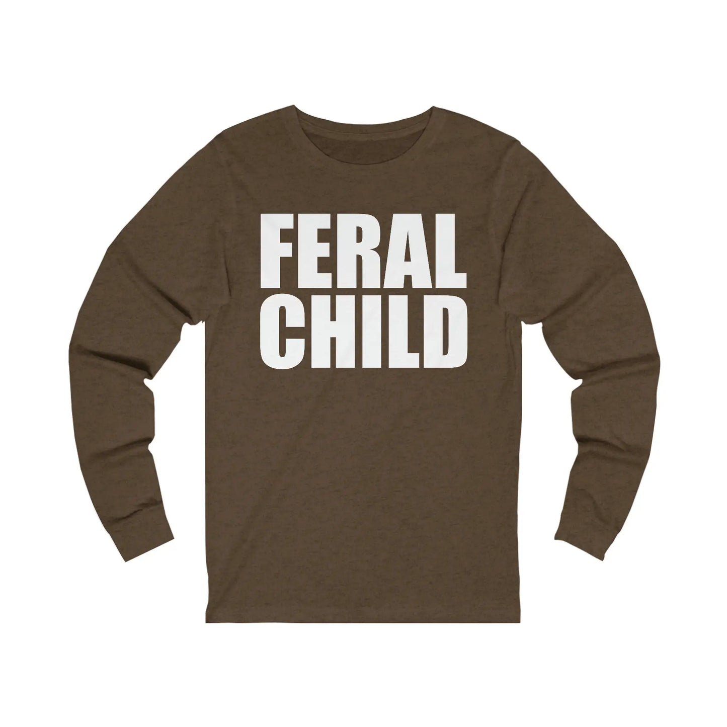 Feral Child Men's Long Sleeve Tee - Wicked Tees