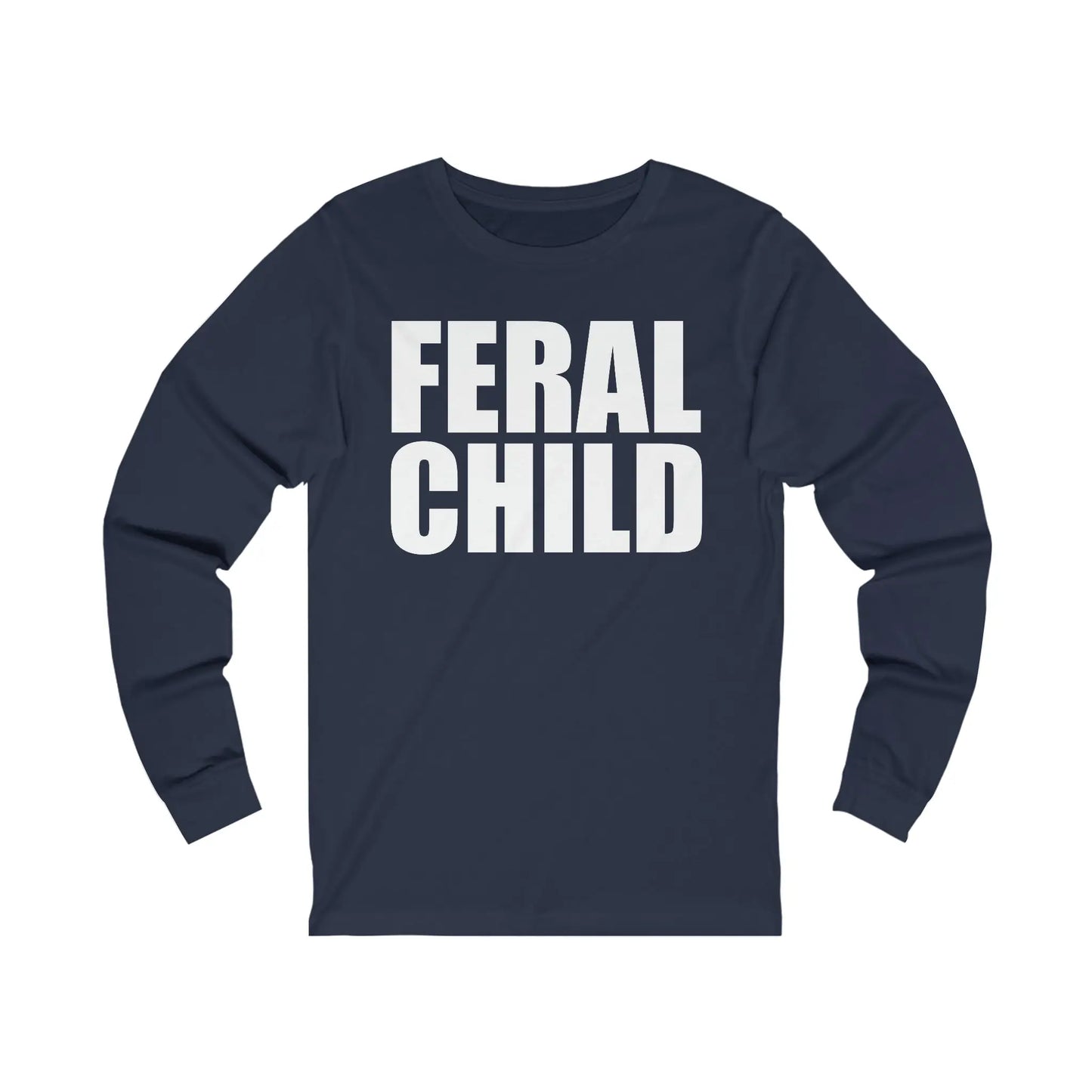 Feral Child Men's Long Sleeve Tee - Wicked Tees