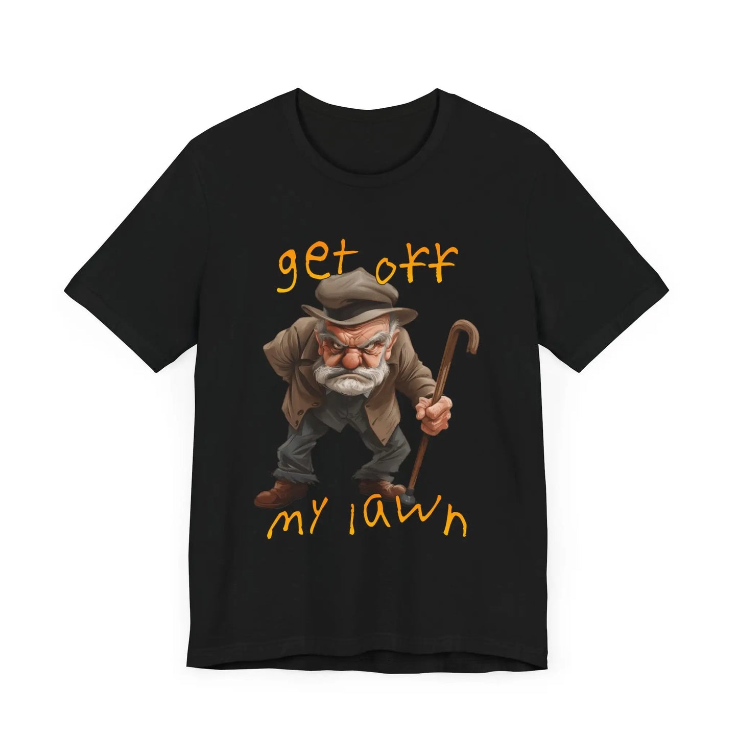 Get Off My Lawn Men's Short Sleeve Tee - Wicked Tees