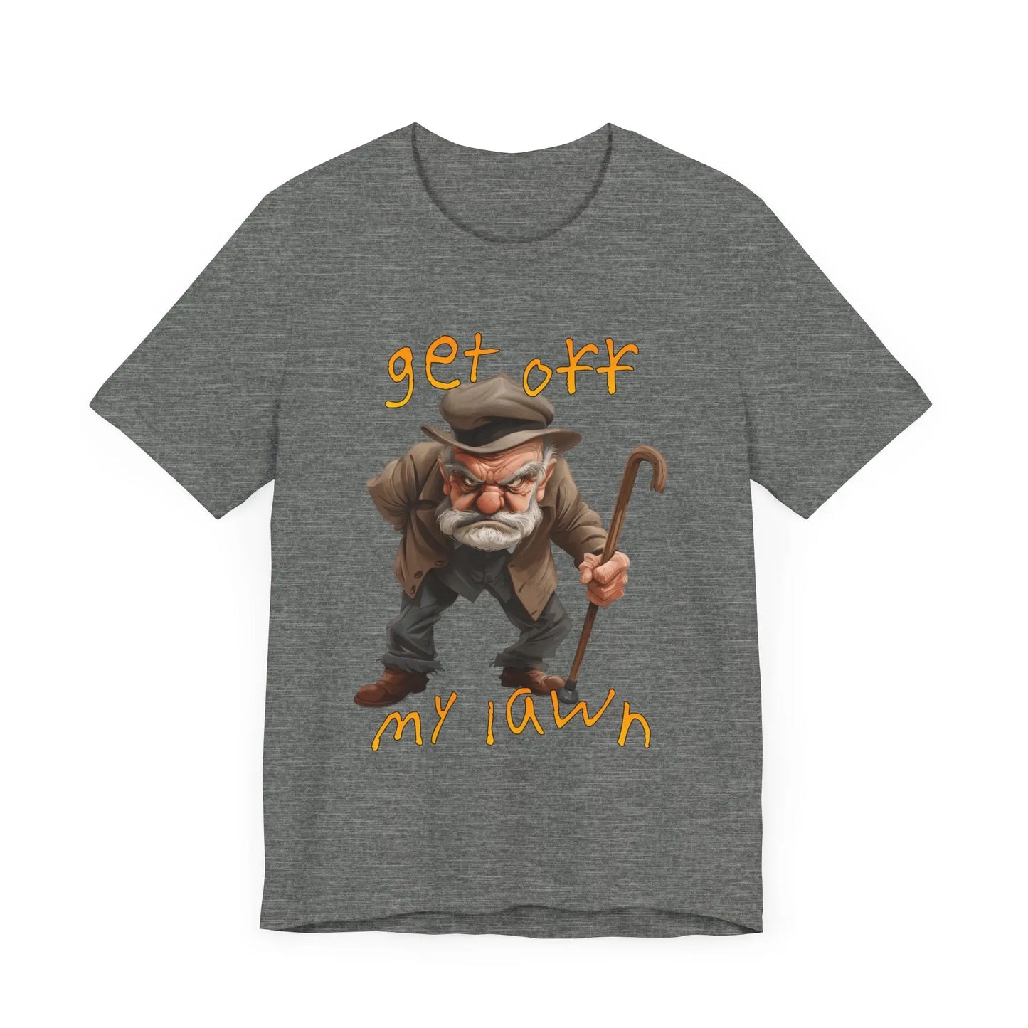 Get Off My Lawn Men's Short Sleeve Tee - Wicked Tees