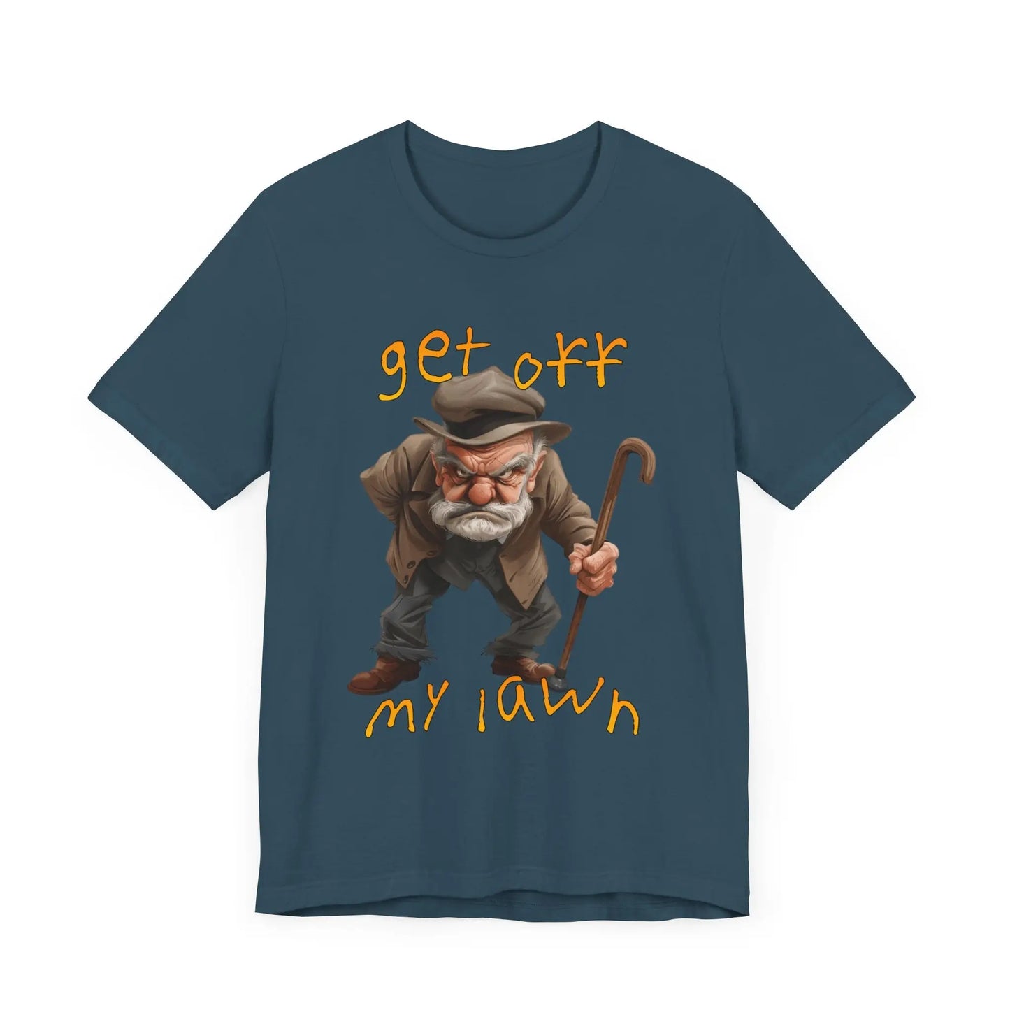 Get Off My Lawn Men's Short Sleeve Tee - Wicked Tees