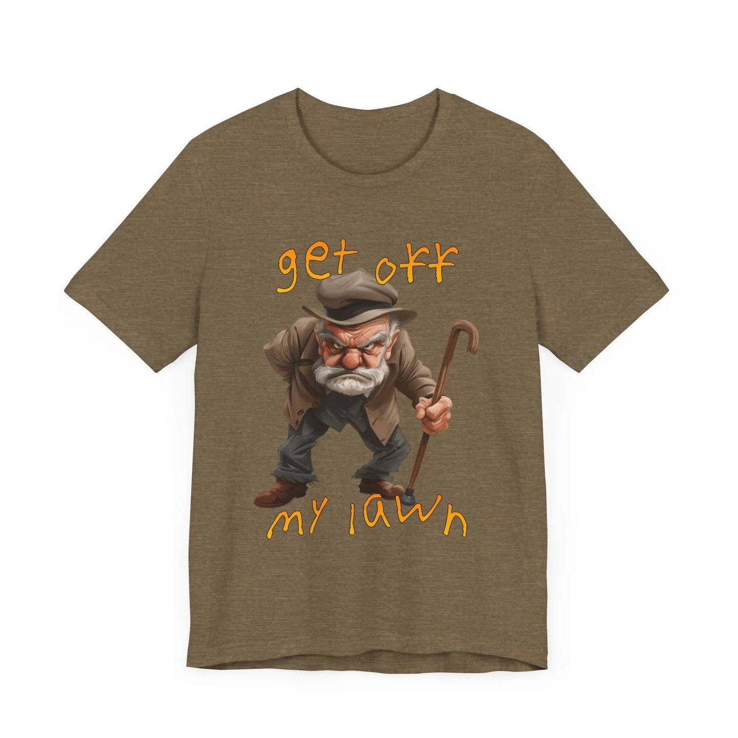 Get Off My Lawn Men's Short Sleeve Tee - Wicked Tees