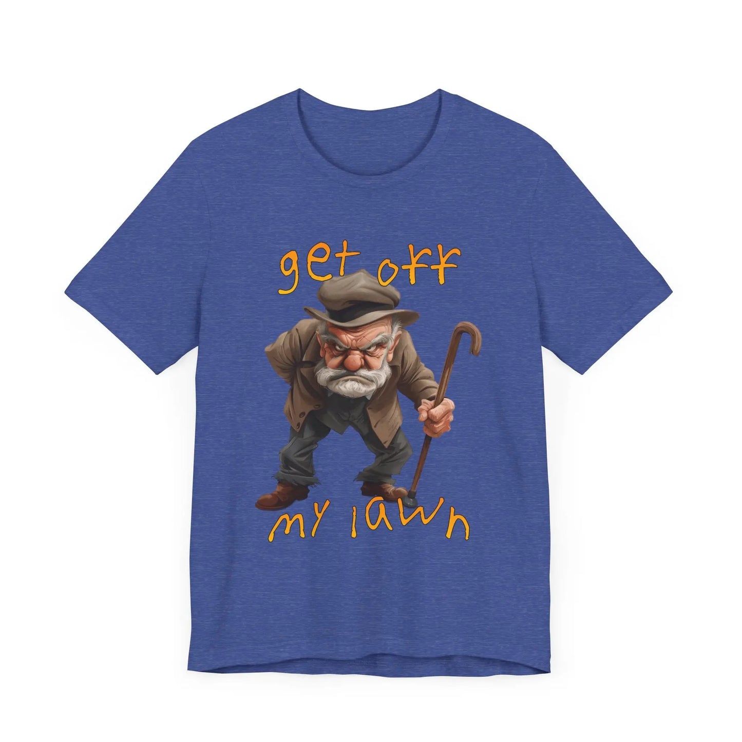 Get Off My Lawn Men's Short Sleeve Tee - Wicked Tees