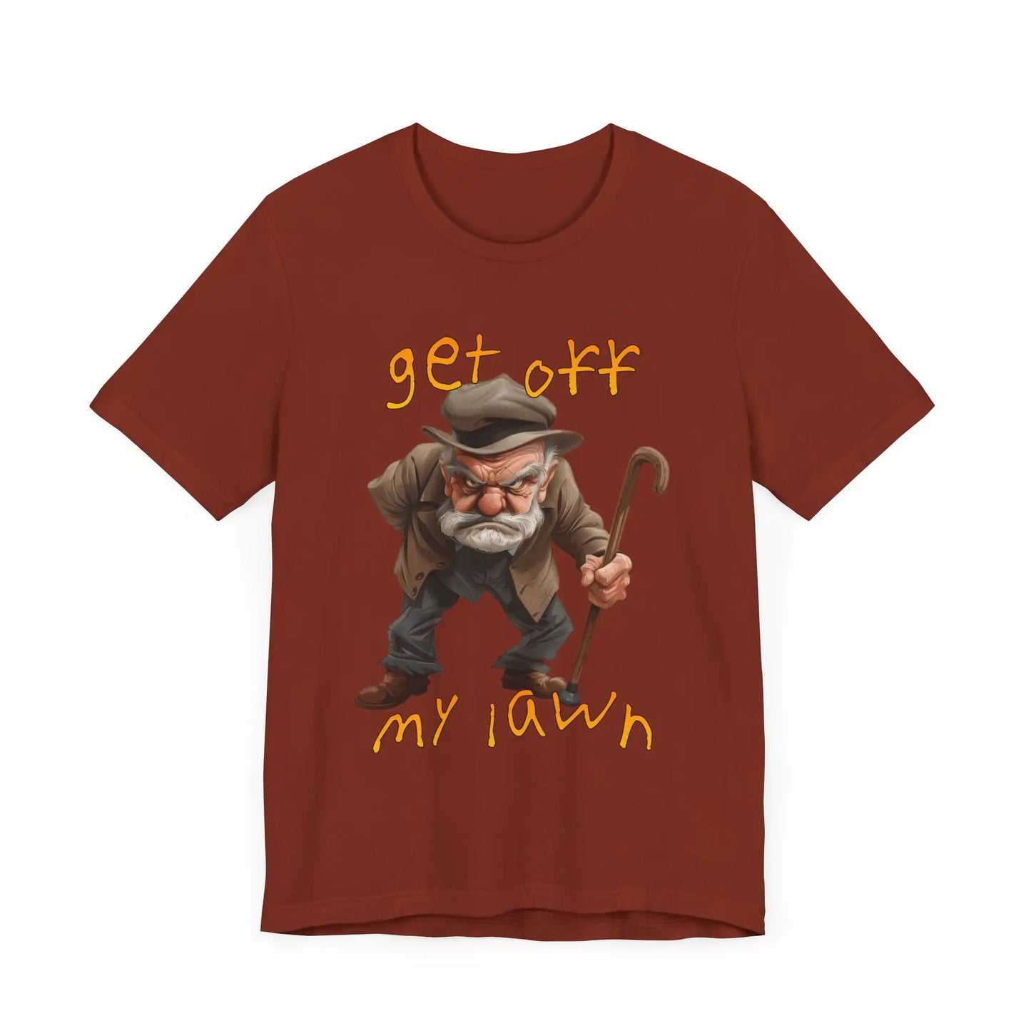 Get Off My Lawn Men's Short Sleeve Tee - Wicked Tees