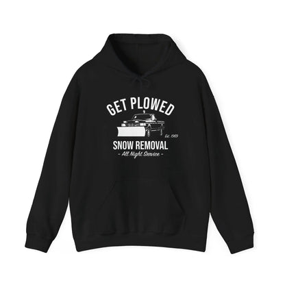 Get Plowed Men's Hooded Sweatshirt - Wicked Tees