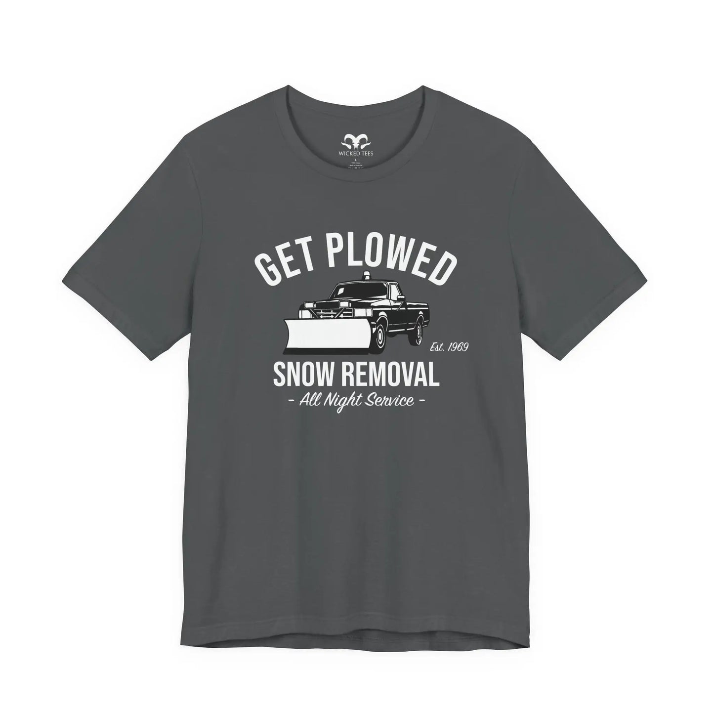 Get Plowed Men's Tee - Wicked Tees