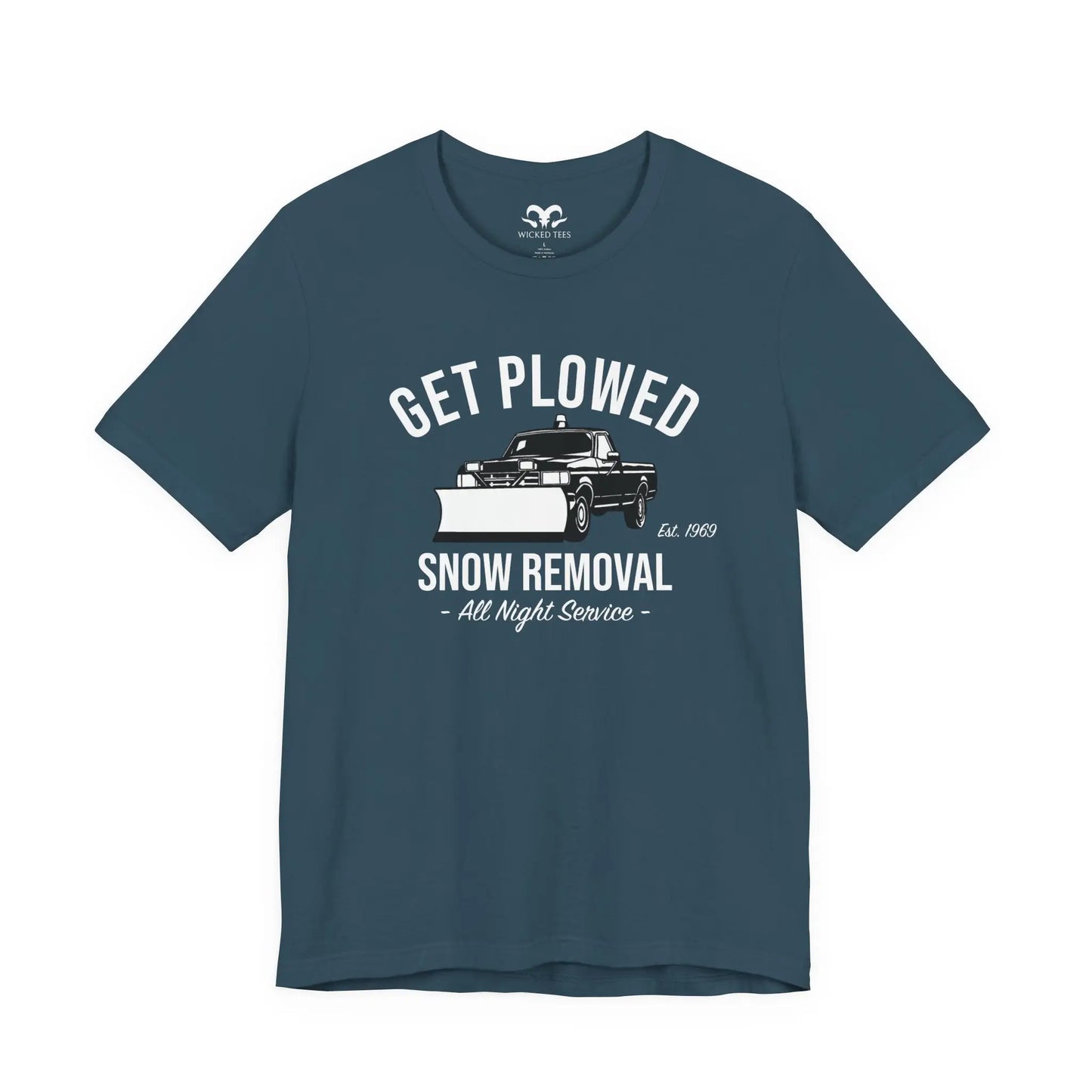 Get Plowed Men's Tee - Wicked Tees