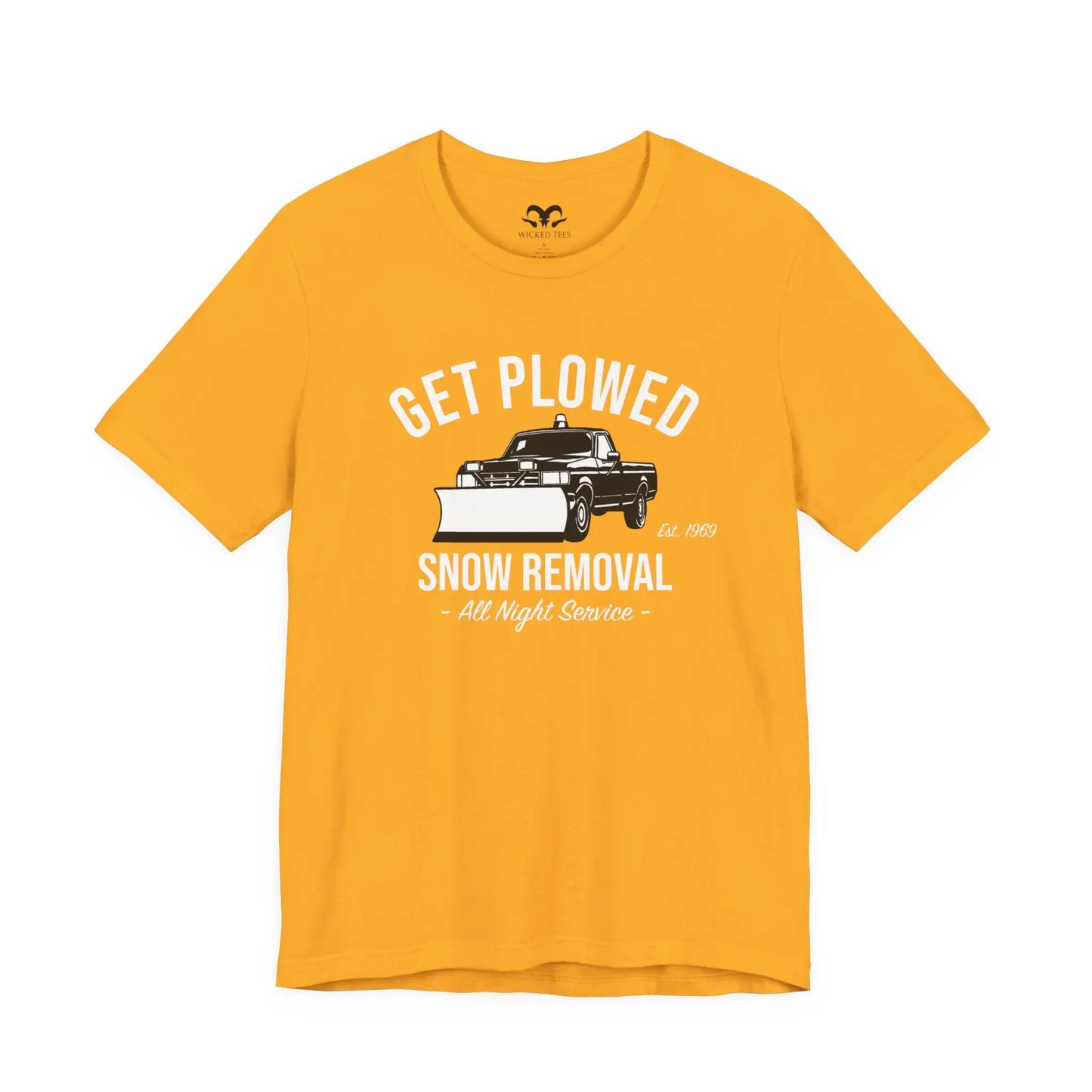 Get Plowed Men's Tee - Wicked Tees