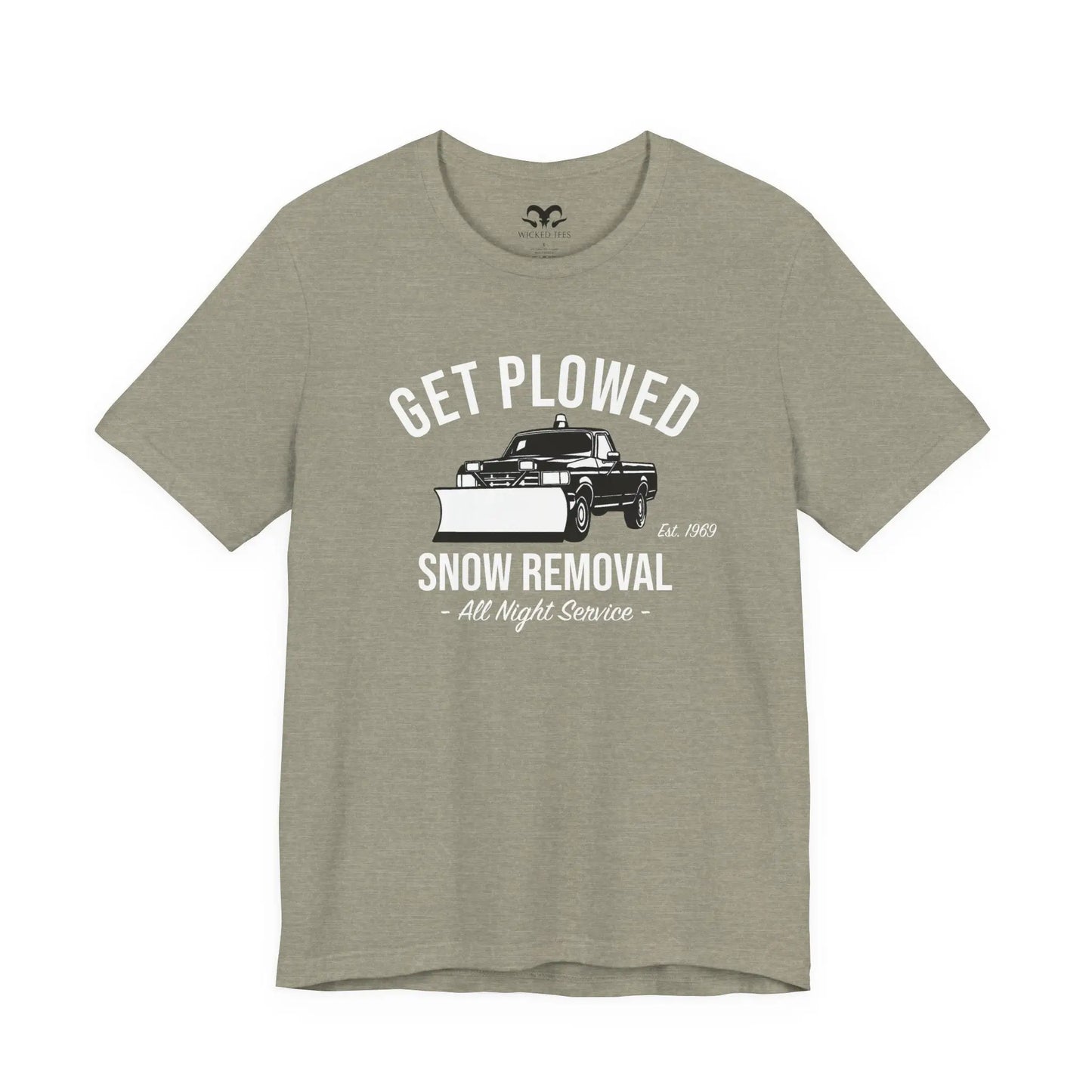 Get Plowed Men's Tee - Wicked Tees