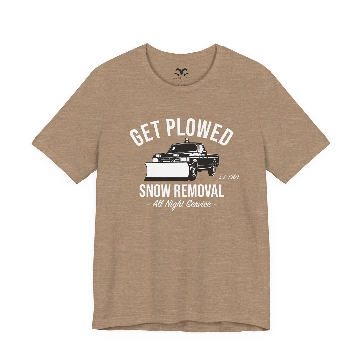 Get Plowed Men's Tee - Wicked Tees