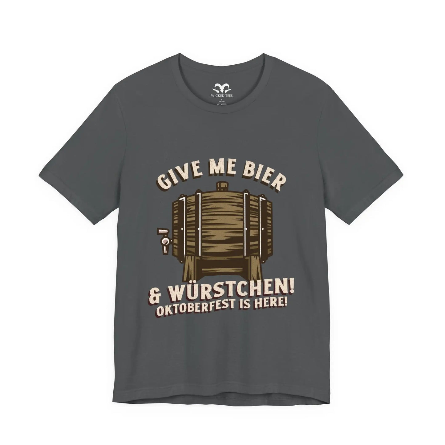 Give Me Bier Men's Tee - Wicked Tees