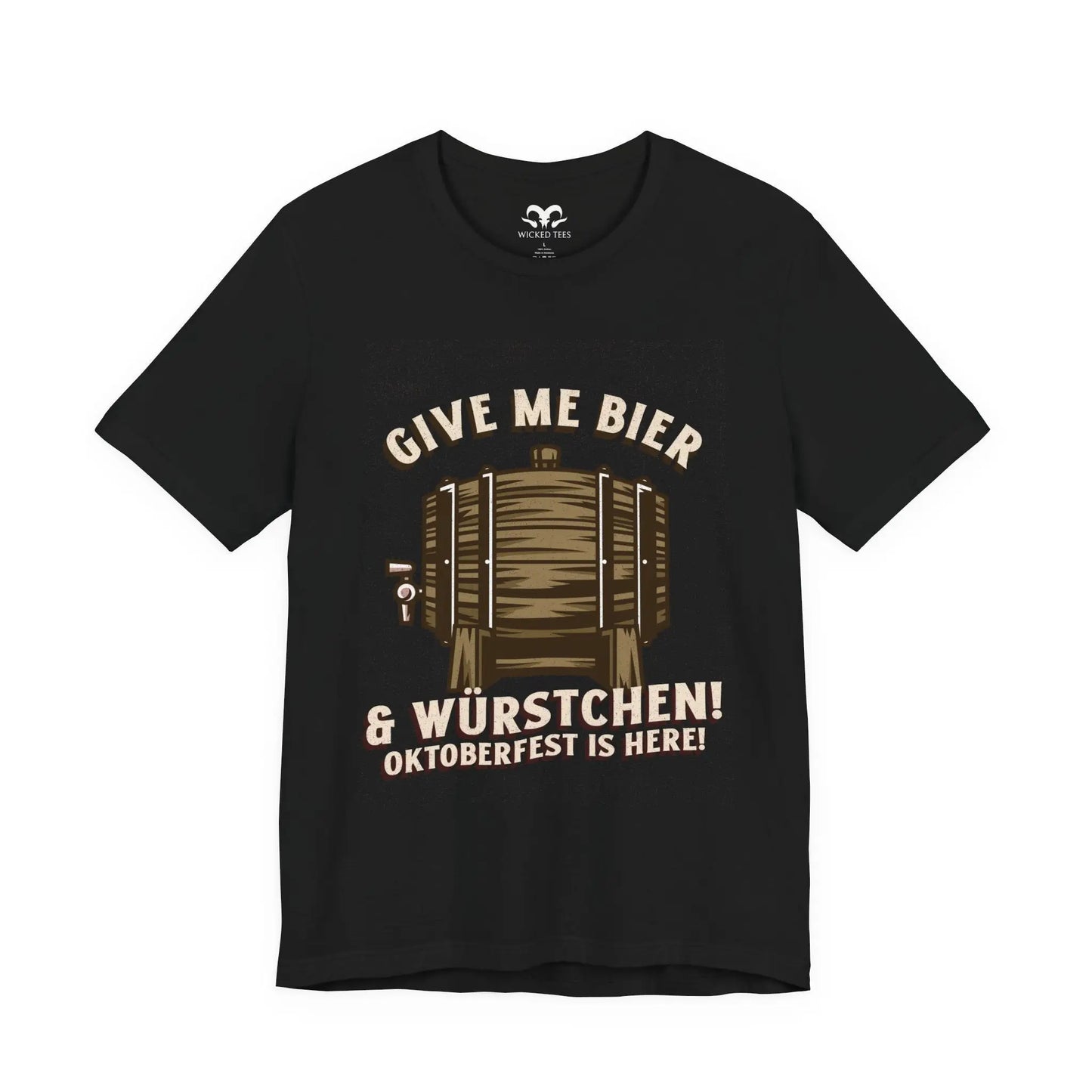 Give Me Bier Men's Tee - Wicked Tees