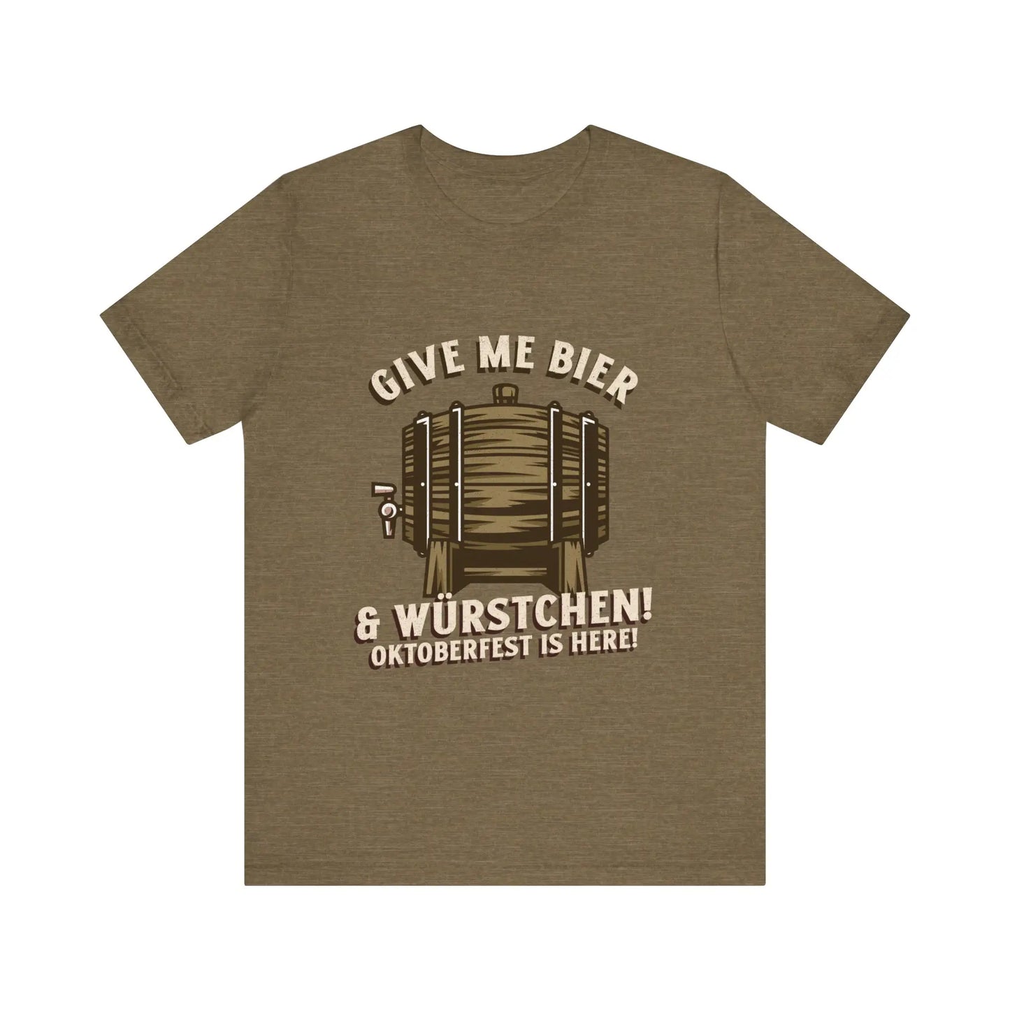 Give Me Bier Men's Tee - Wicked Tees