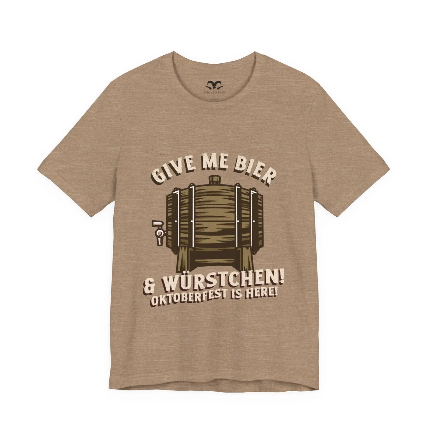 Give Me Bier Men's Tee - Wicked Tees
