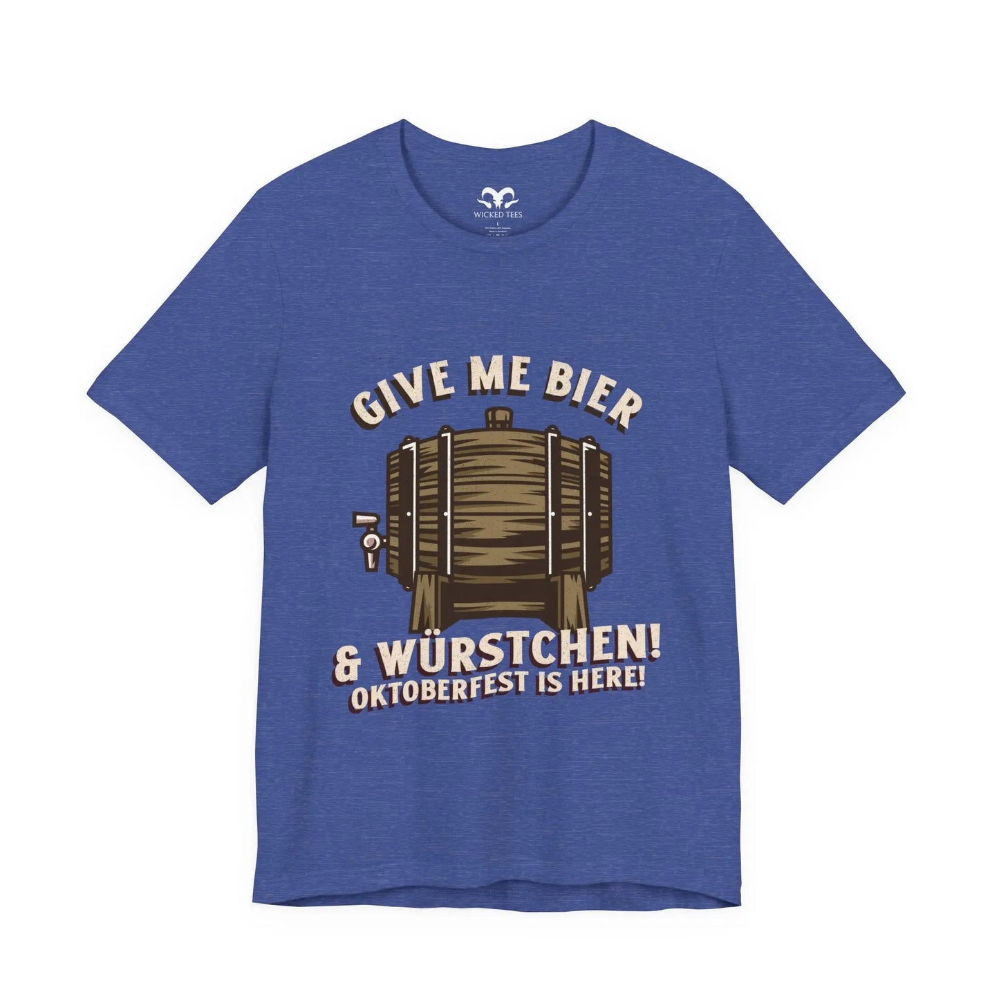 Give Me Bier Men's Tee - Wicked Tees