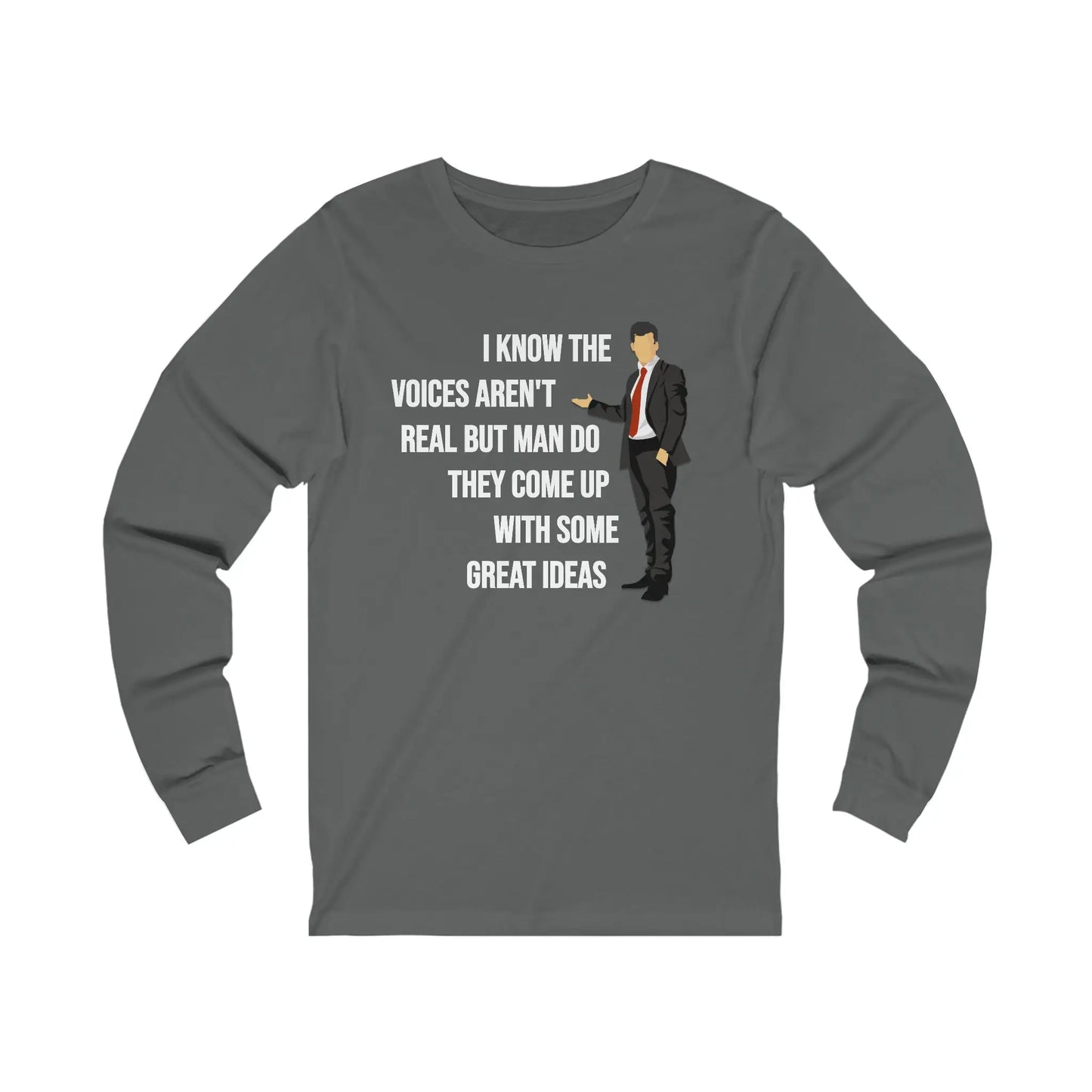 Great Ideas Men's Long Sleeve Tee - Wicked Tees