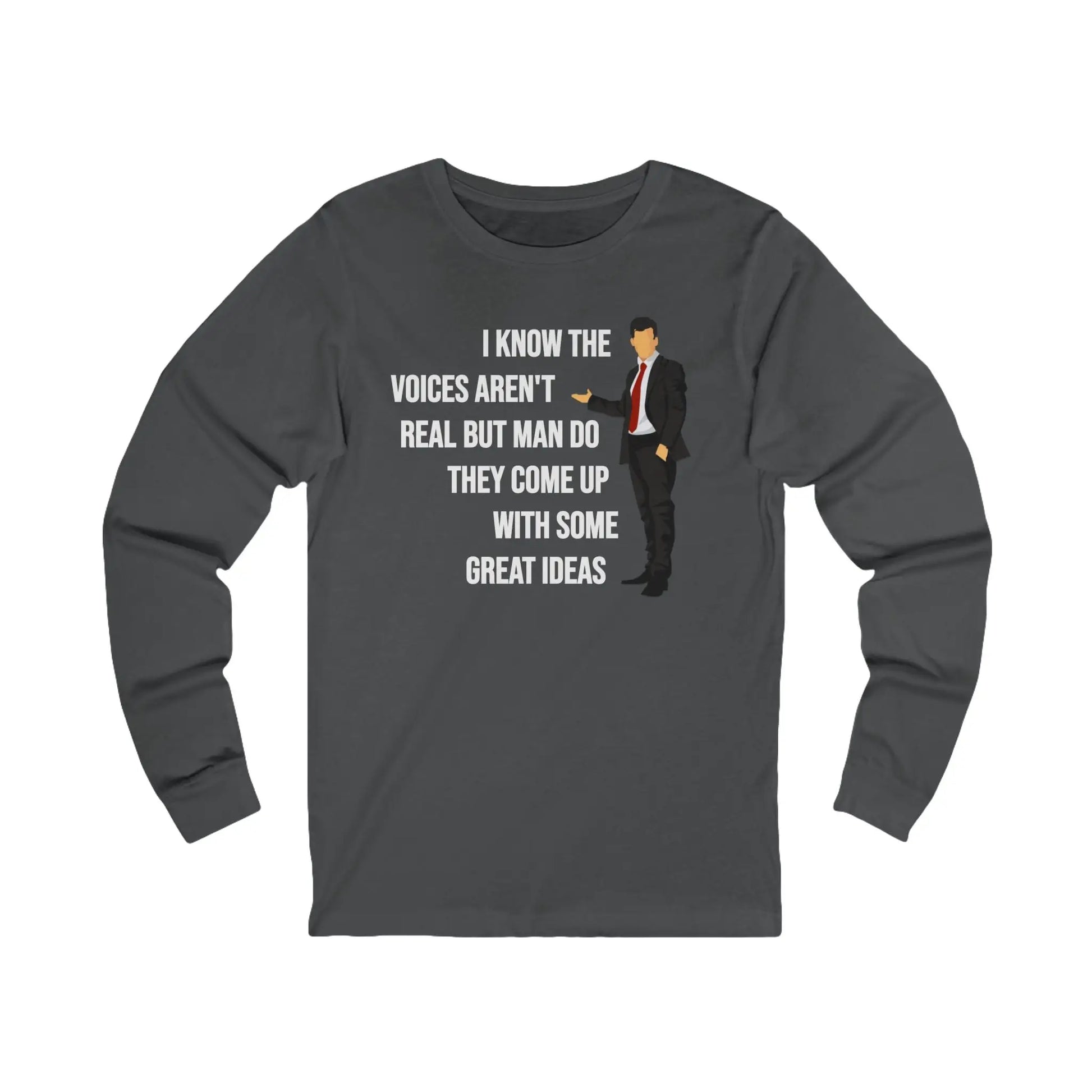 Great Ideas Men's Long Sleeve Tee - Wicked Tees